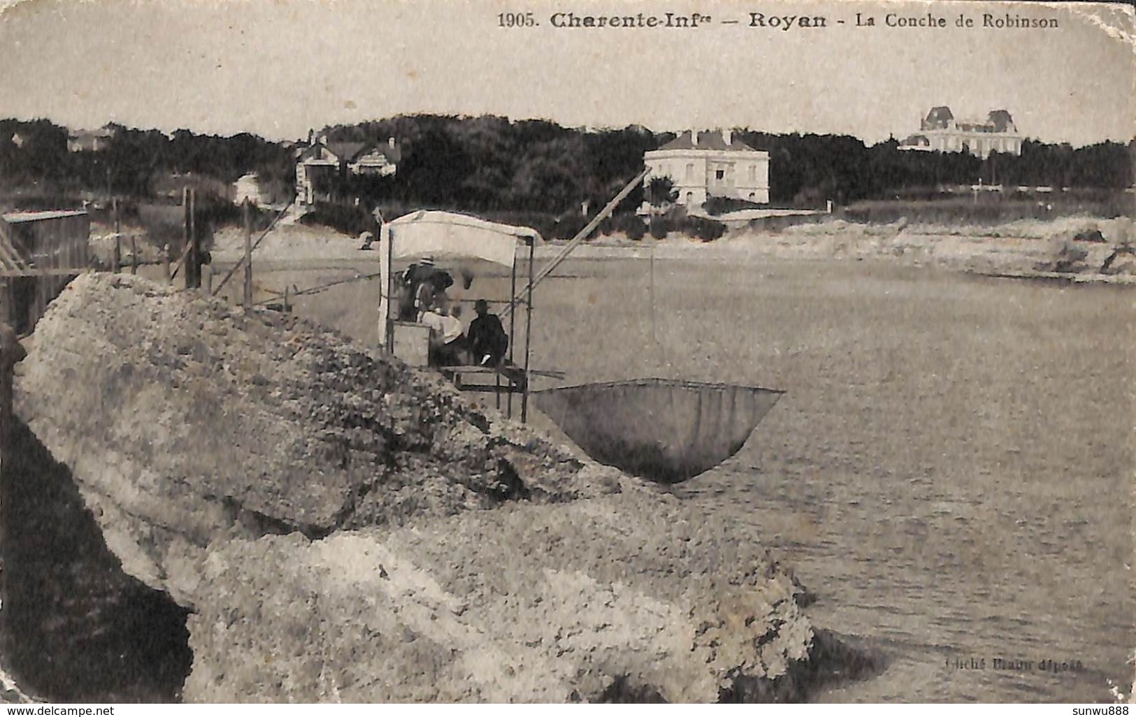 17 - Royan - La Conche De Robinson (animée) - Royan