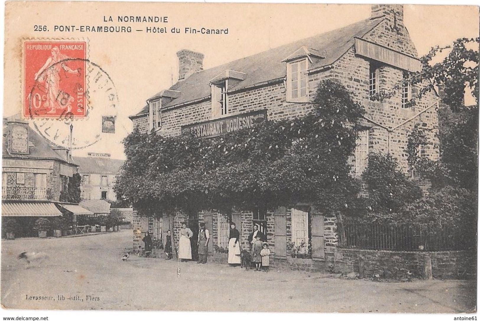 PONT-ERAMBOURG --Hotel Du "Fin Canard " - Autres & Non Classés