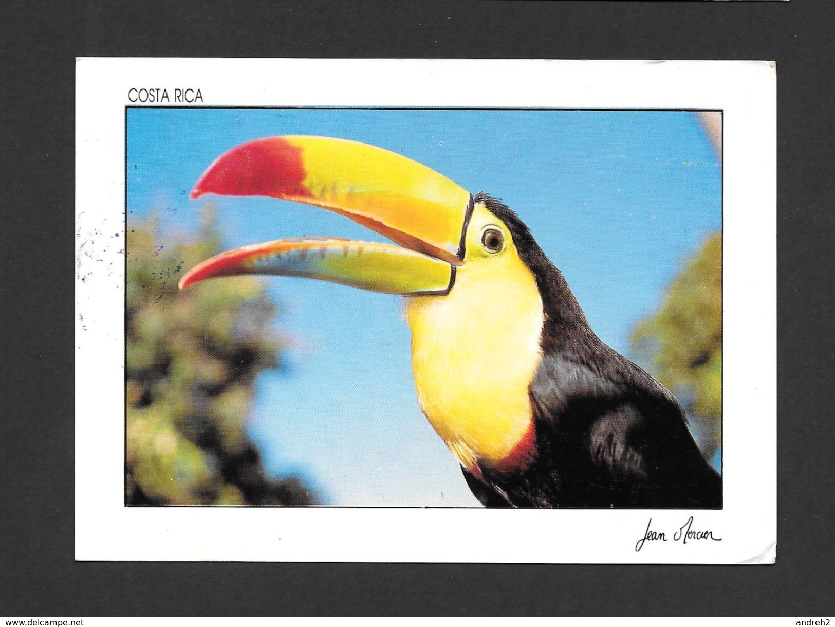 ANIMALS - ANIMAUX - OISEAUX - BIRDS - PICO IRIS - TUCAN DE COSTA RICA - MAGNIFIQUES TIMBRES - PHOTO JEAN MERCIER - Oiseaux