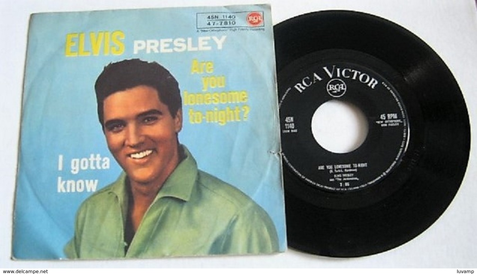 ELVIS PRESLEY - 45 GIRI - RCA 45N 1140 -47-7810 (300317) - Hard Rock & Metal