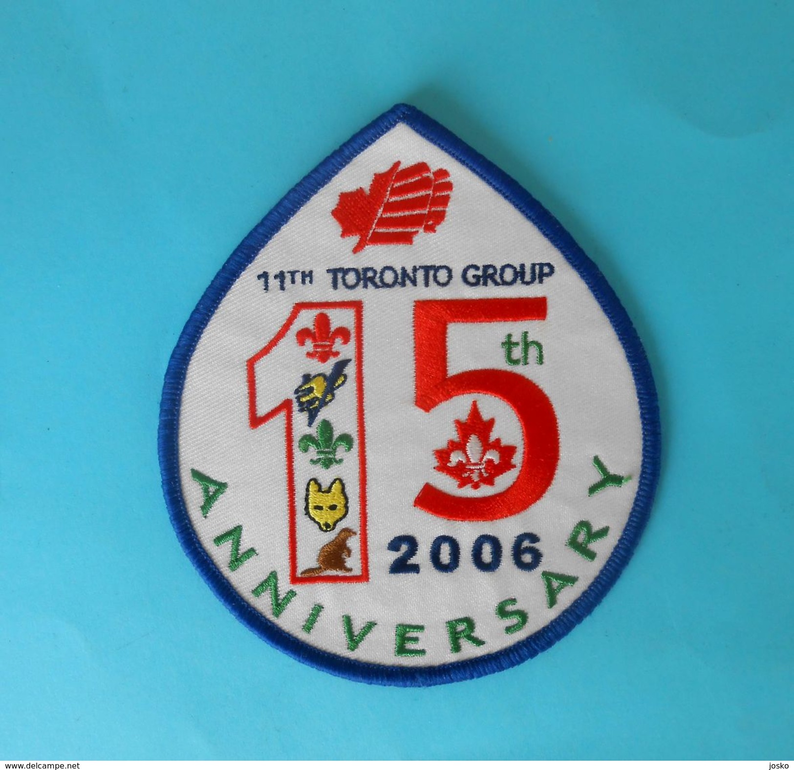 CANADA SCOUTS - 11th TORONTO GROUP 2006. Patch Scouting Boy Scout Scoutisme Escrutinio Pfadfinder Scoutismo Padvinder - Scouting