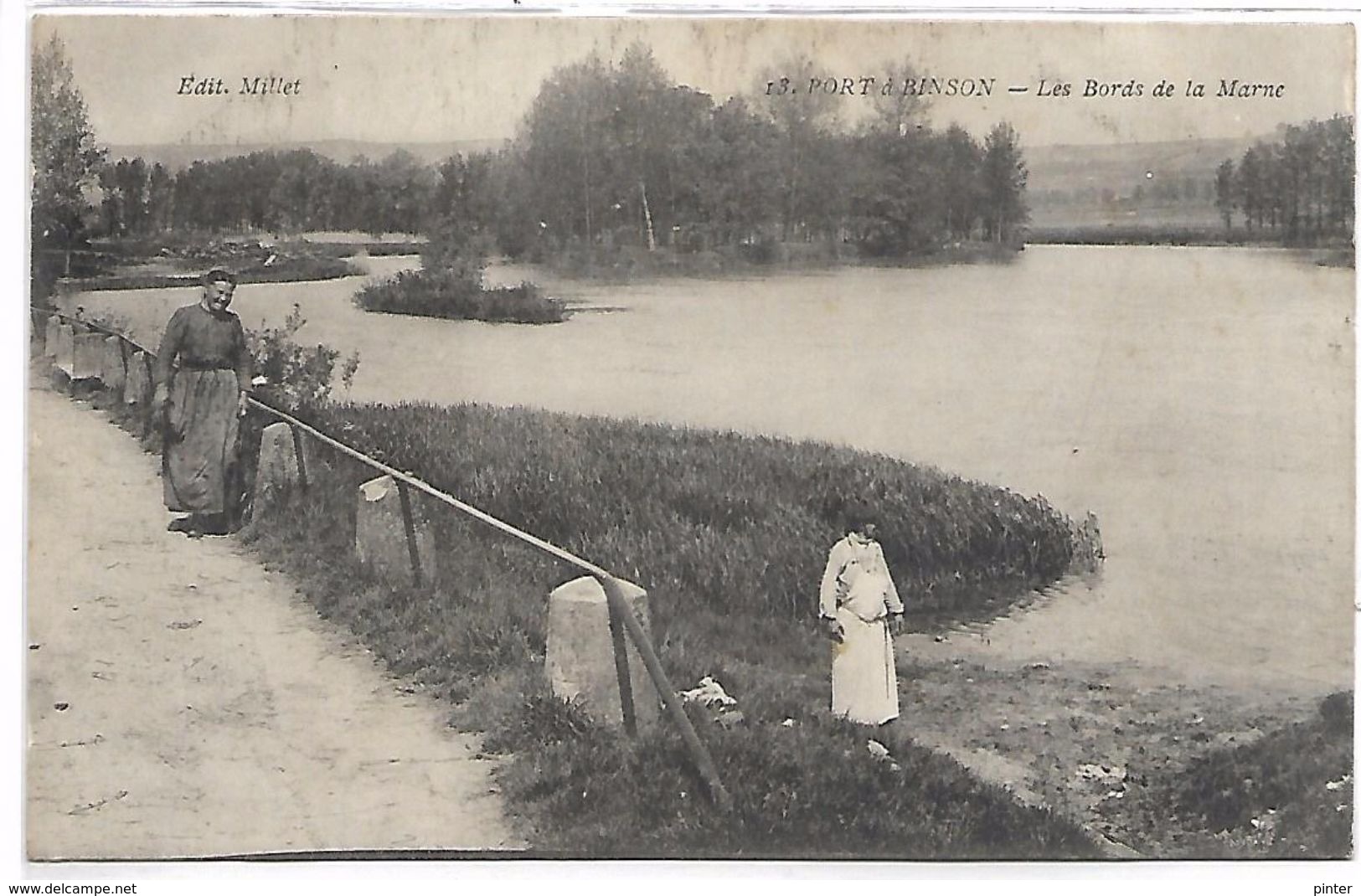 PORT A BINSON - Les Bords De La Marne - Autres & Non Classés