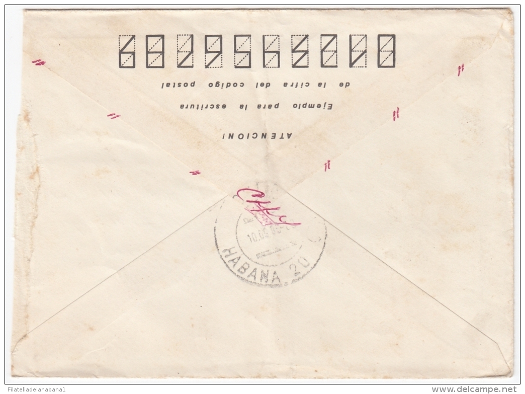 1984-EP-101 CUBA 1984 Ed.195j. POSTAL STATIONERY ANGOLA WAR USE. MAUSOLEO A MARTIRES PINO 3. - Storia Postale