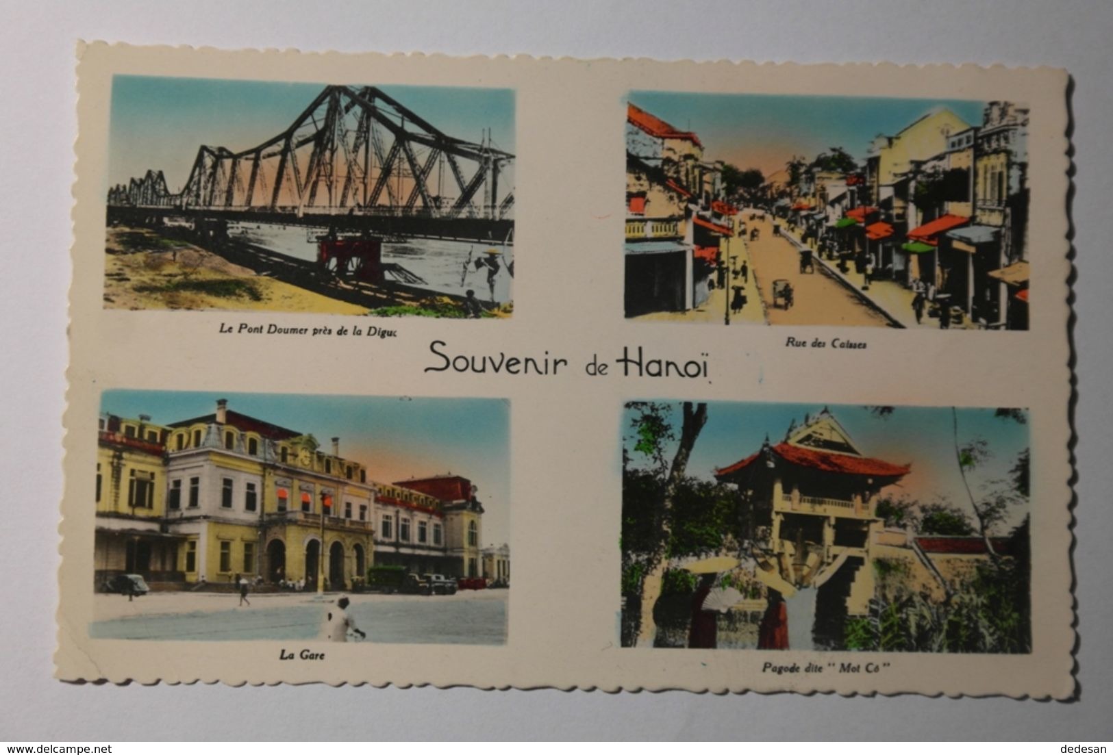 Cpsm Petit Format Multivues Souvenir De Hanoi - TON02 - Viêt-Nam