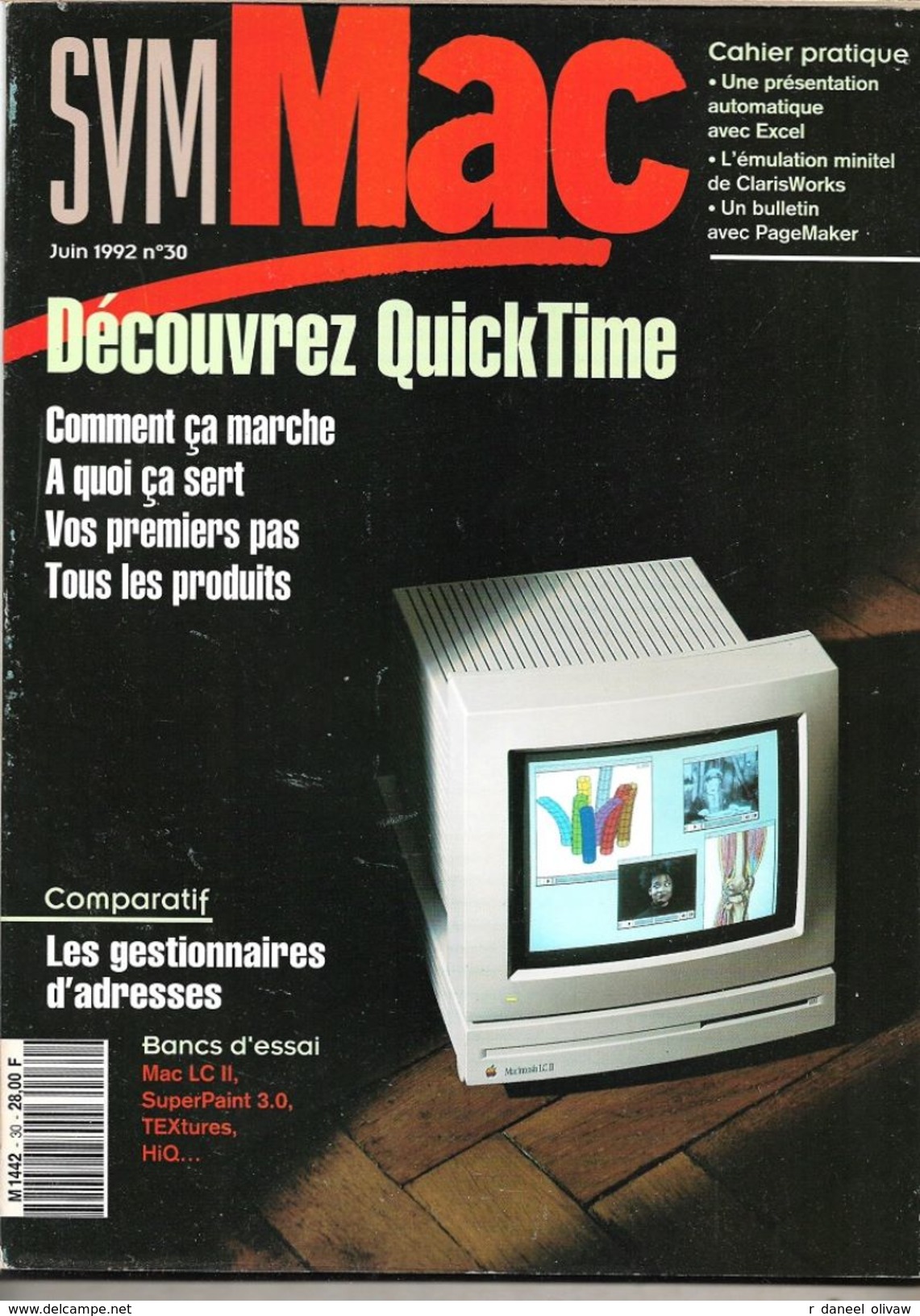 SVM Mac N° 30 - Juin 1992 (BE+) - Informatik