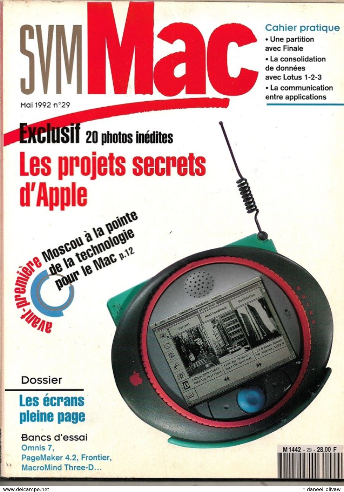 SVM Mac N° 29 - Mai 1992 (BE+) - Informatique