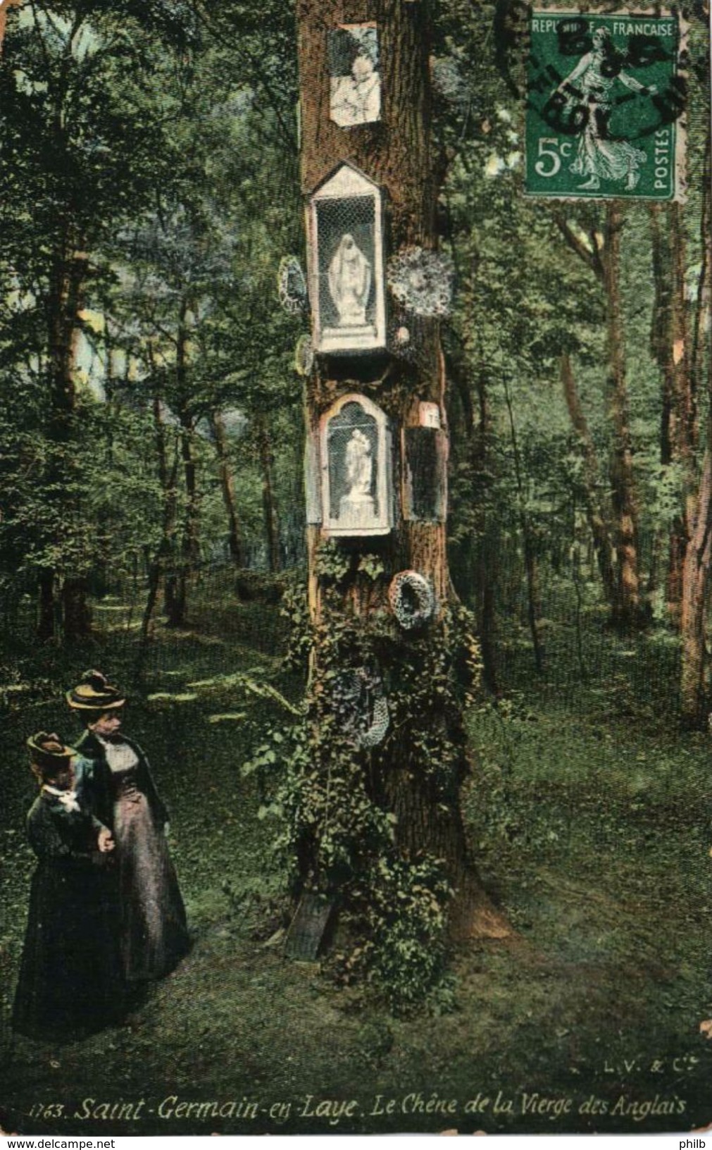 SAINT-GERMAIN-EN-LAYE - Le Chêne De La Vierge Des Anglais - St. Germain En Laye