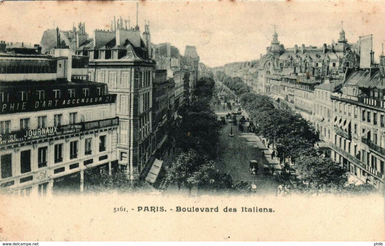 PARIS - Boulevard Des Italiens - Autres & Non Classés