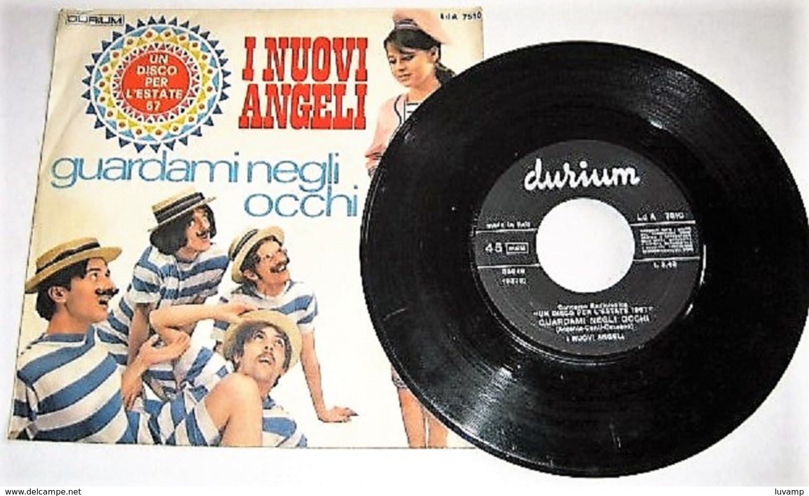 I NUOVI ANGELI - 45 GIRI - DORIUM LD A 7510 (300317) - Disco, Pop