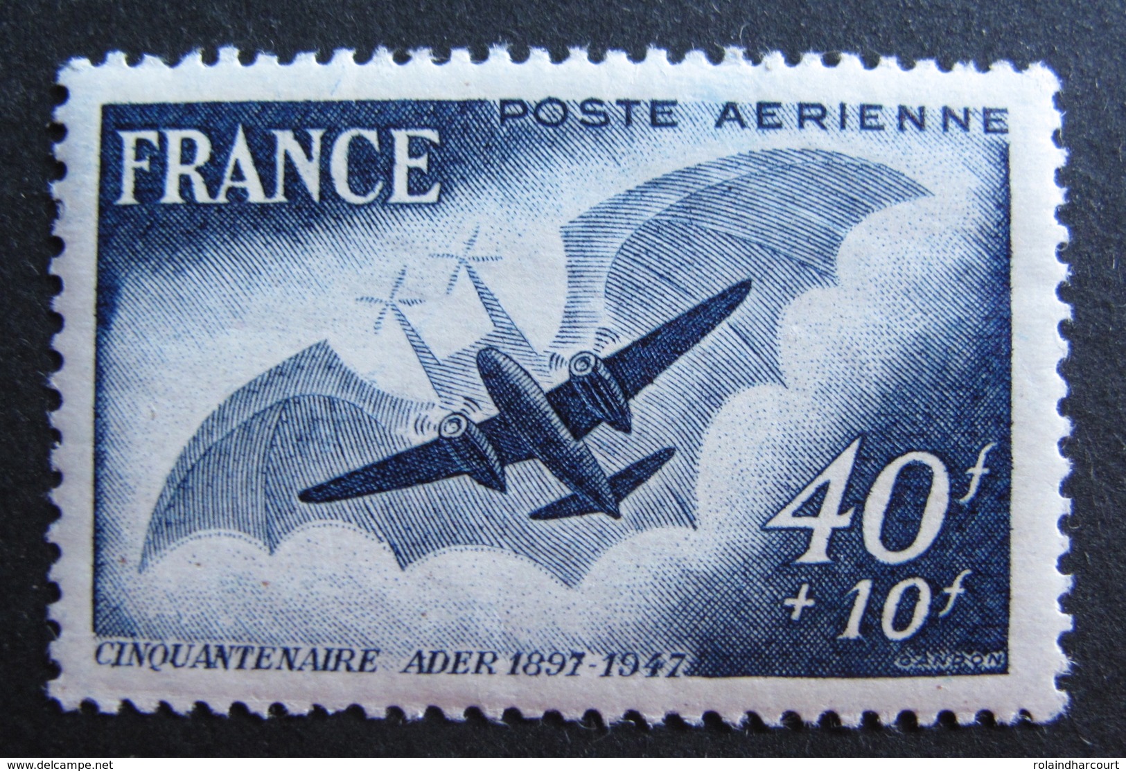 LOT 876 - 1948 - POSTE AERIENNE - L'AVION ADER - N°23 - NEUF** - 1927-1959 Neufs