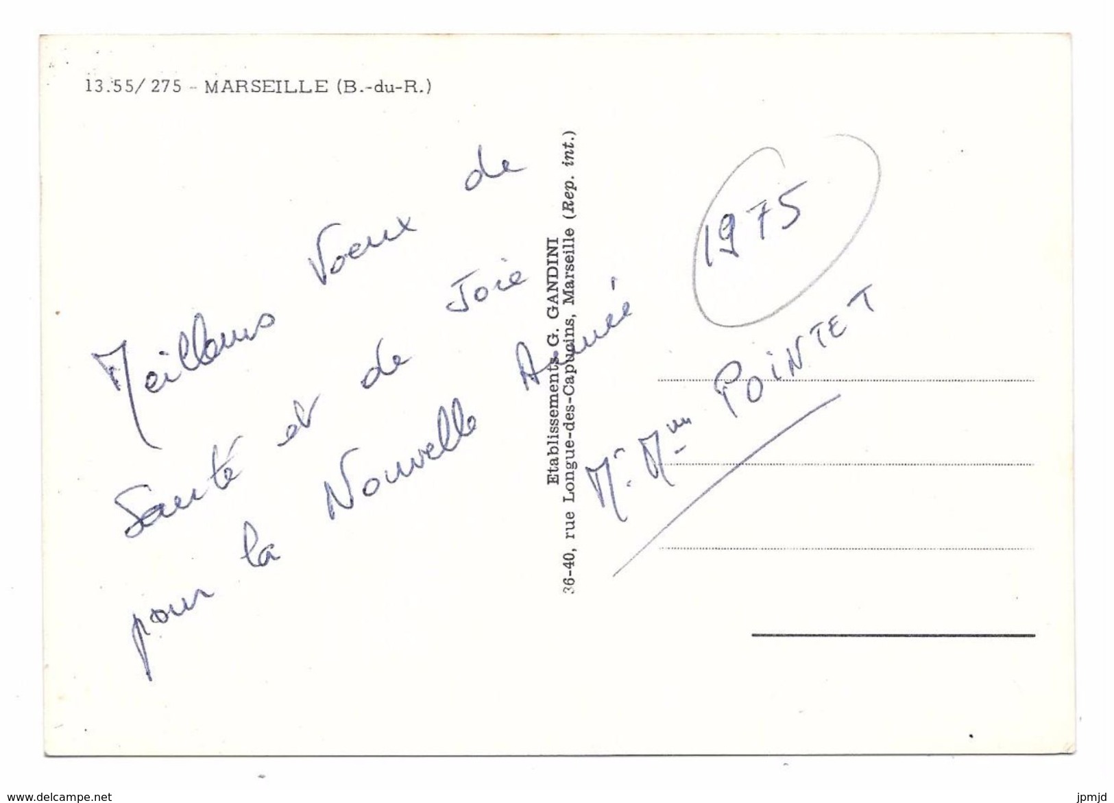 13 - MARSEILLE - Multivues à Marseille "Lou Souléou Mi Fa Canta" - Ed. Gandini N° 13.55/275 - 1975 - Non Classés