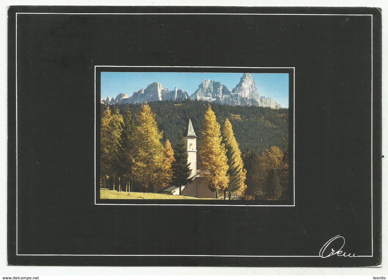 BELLAMONTE Dolomiti Chiesetta Alpina Cimon Della Pala Trento Predazzo 1986 - Trento