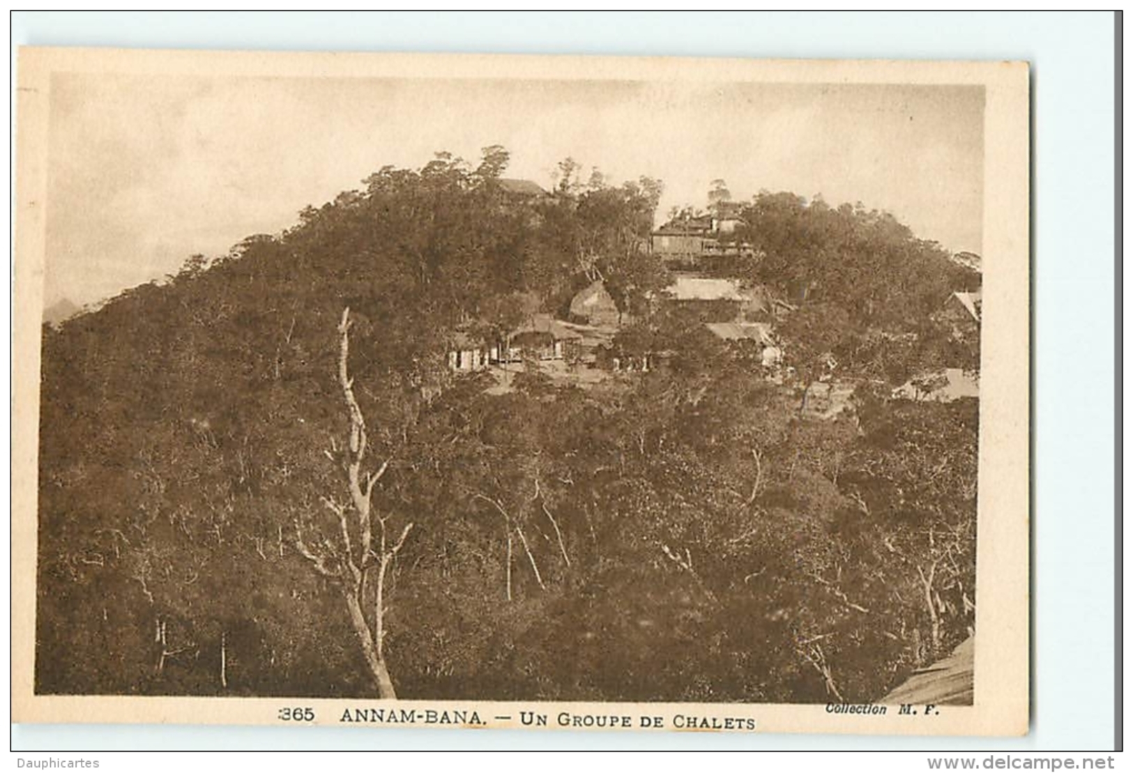 ANNAM BANA - Un Groupe De Chalets - TBE - Collection M.F. - 2 Scans - Viêt-Nam