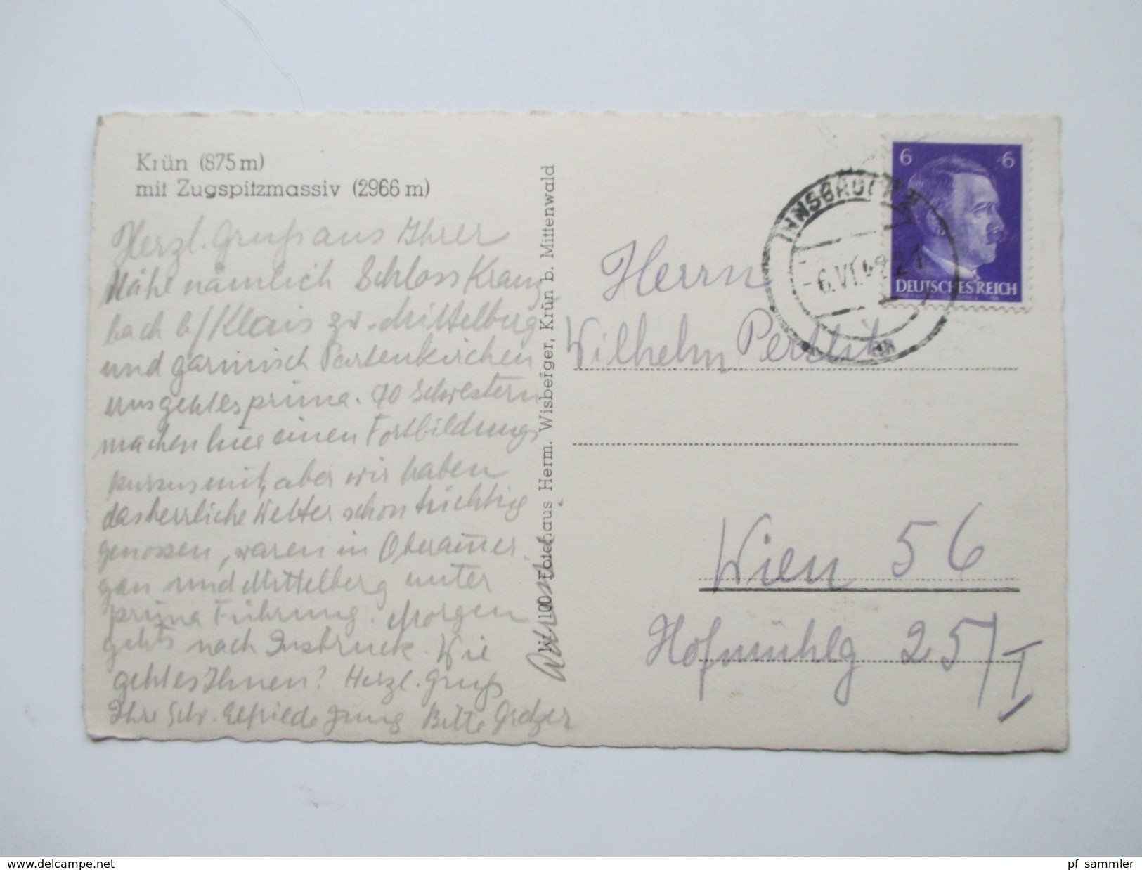 43 AK / Glückwunsch / Landschaft / Orte usw. Österreich / DR / Ostmark 1939 - 43 Frankaturen des Deutschen Reiches!!