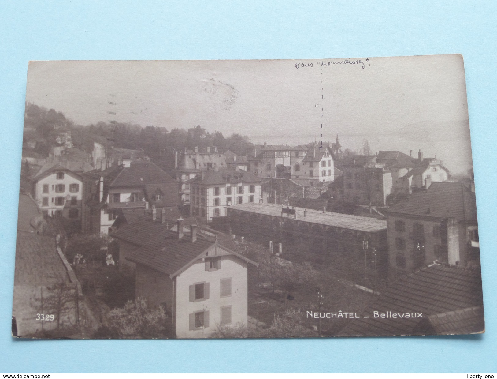 Neuchâtel - BELLEVAUX ( 3329 / Perrochet-Matile ) Anno 1918 ( Zie/voir Foto Details ) ! - Neuchâtel