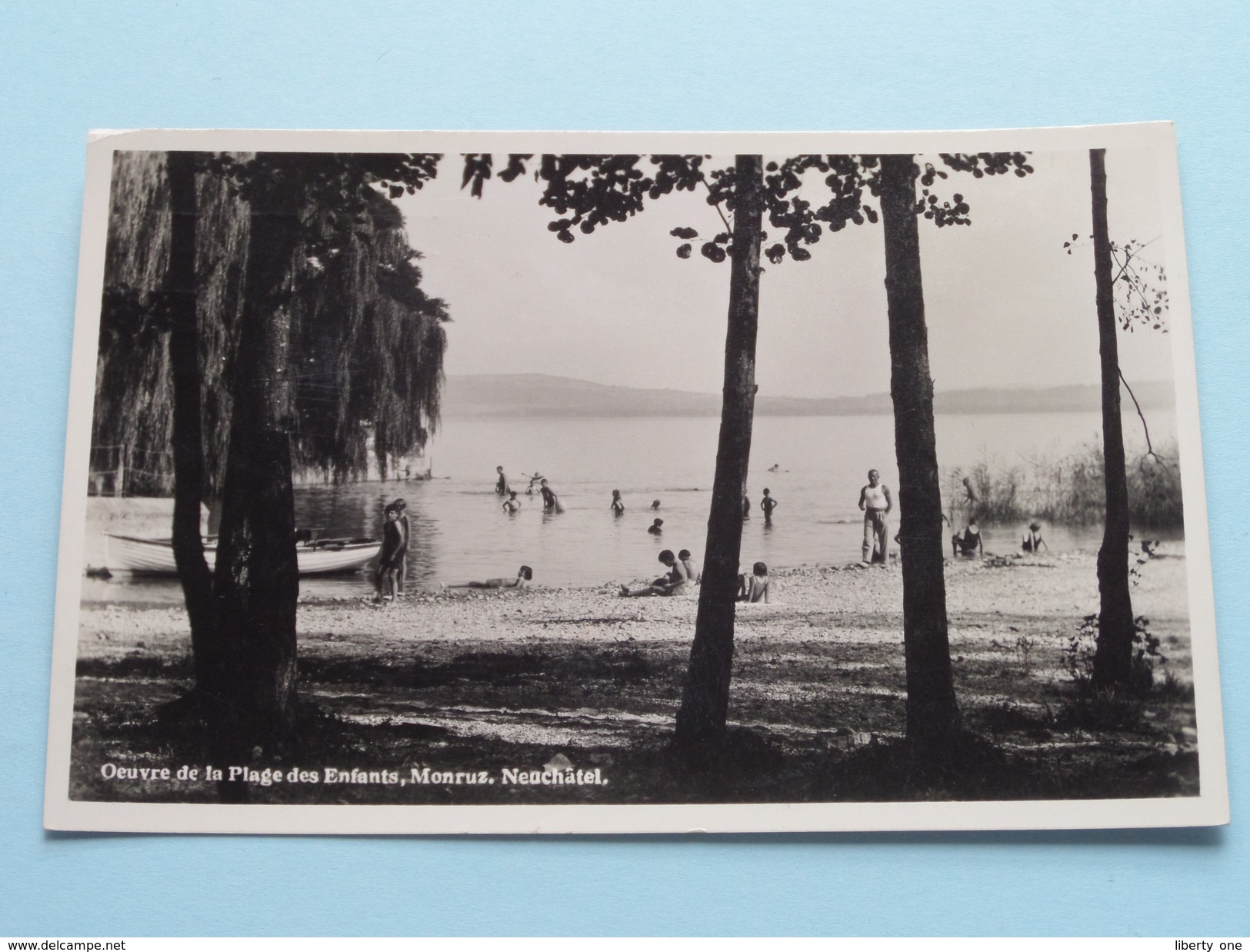 Oeuvre De La Plage Des Enfants MONRUZ ( Gorbellari ?) Anno 1933 ( Zie/voir Foto Details ) ! - Autres & Non Classés