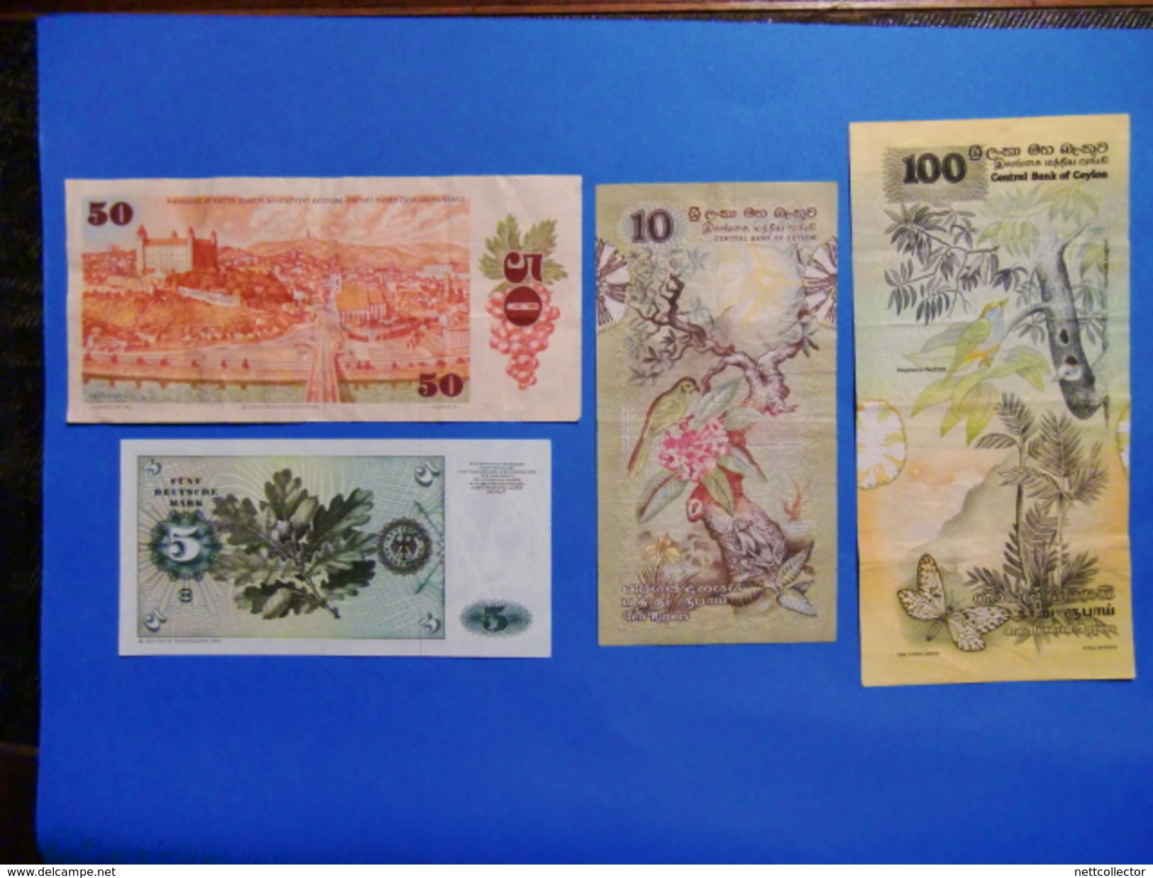 COLLECTION ANCIENS BILLETS EUROPE / MONDE / CHINE