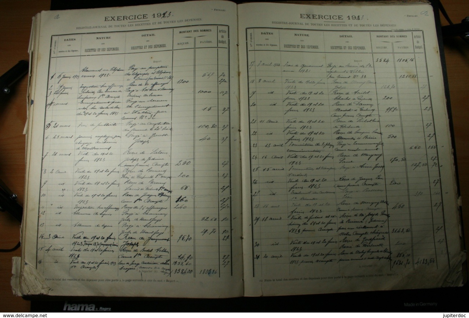 Lot de vieux documents sur Gembes et Graide (Gedinne) de 1881 à 1924