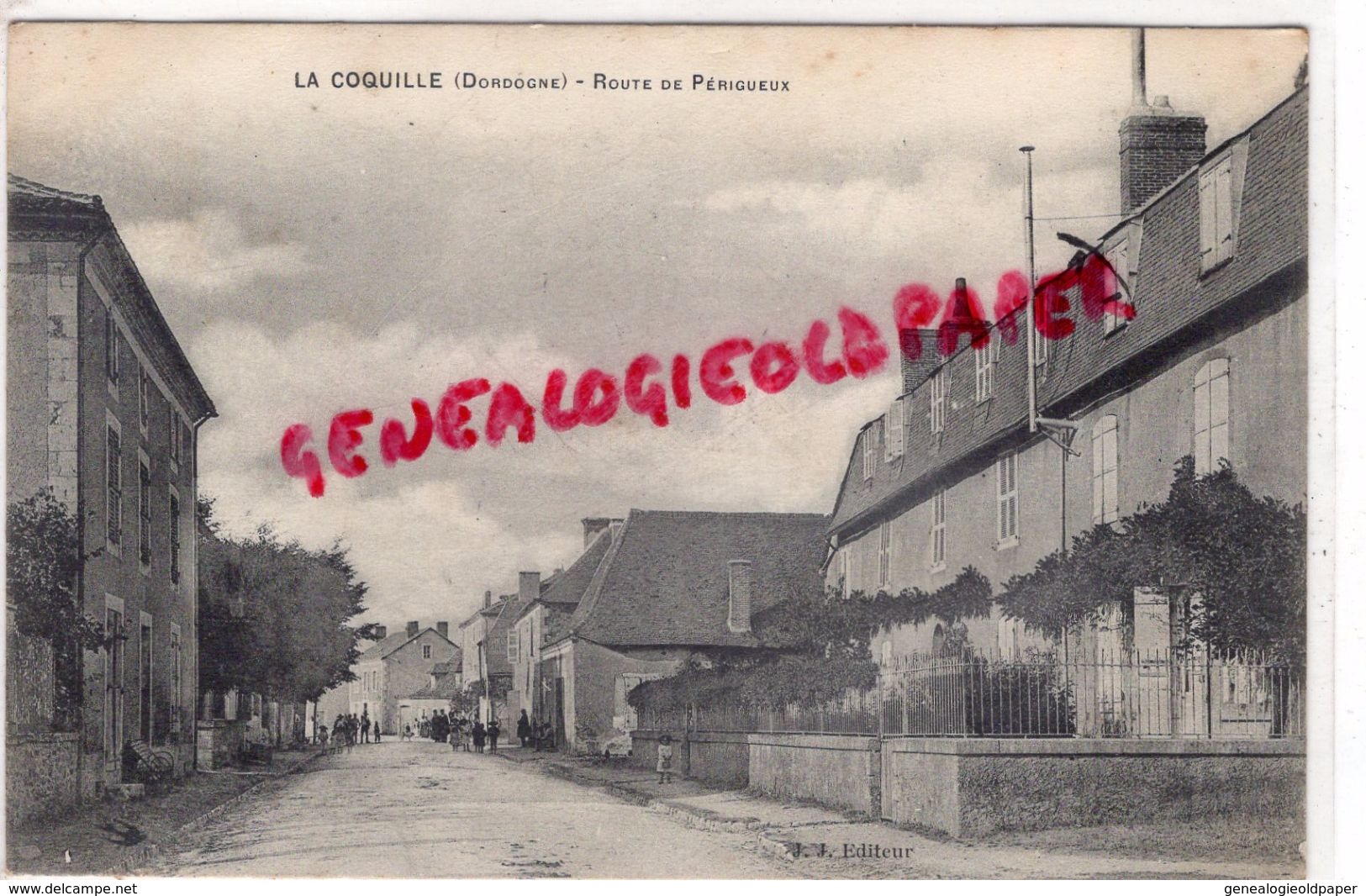 24 - LA COQUILLE - ROUTE DE PERIGUEUX - Autres & Non Classés