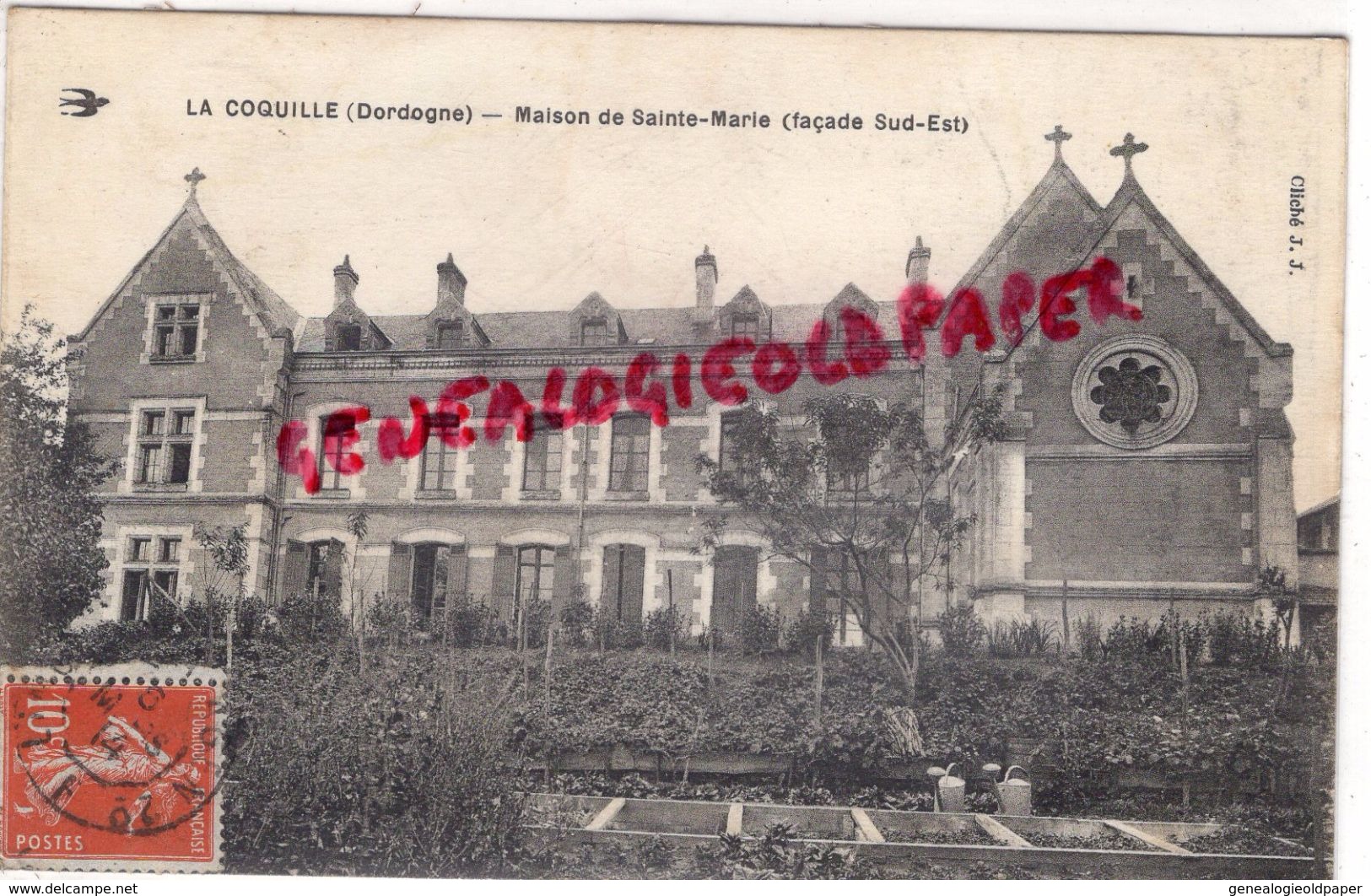 24 - LA COQUILLE -  MAISON DE SAINTE MARIE   FACADE SUD EST - Autres & Non Classés