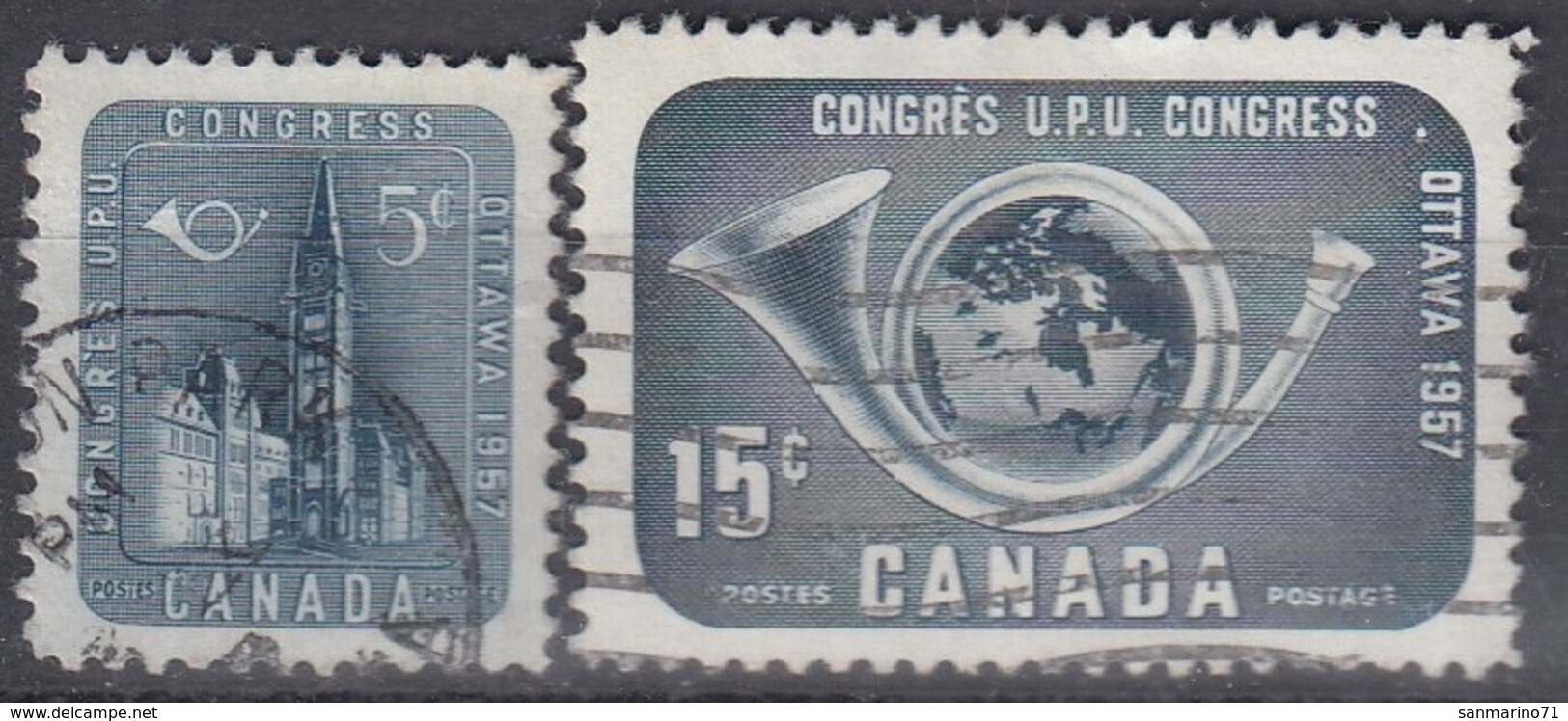 CANADA 318-319,used - Post