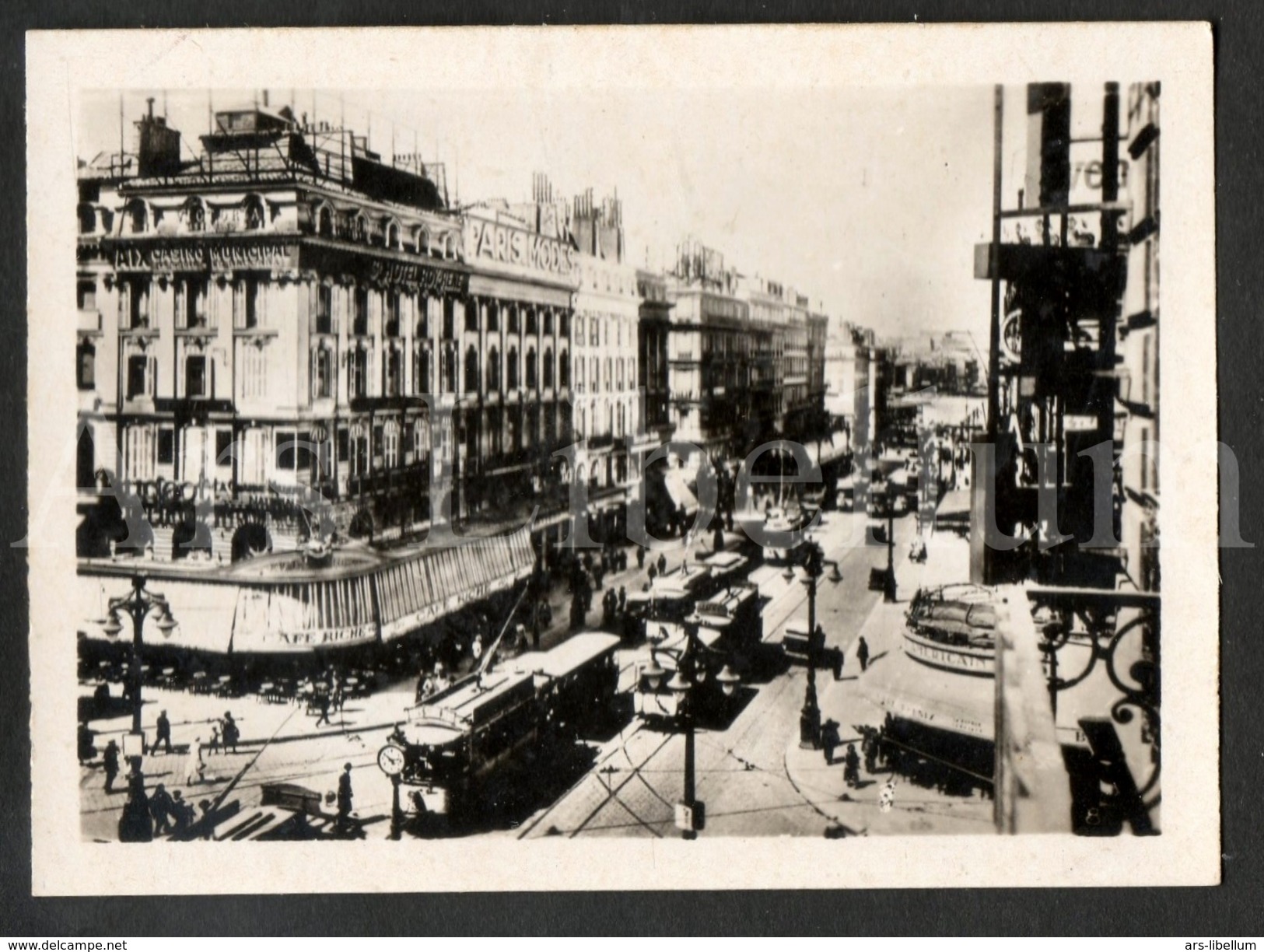 Photo Ancien / Foto / 9 X 6.50 / MARSEILLE / France - Plaatsen