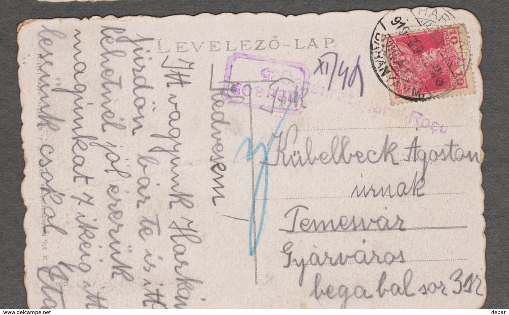 HUNGARY - HARKANYFURDO GYOGYTEREM - Travelled 1919 - Ungarn