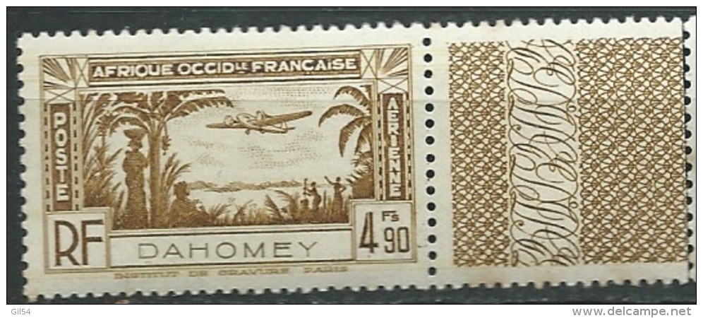 Dahomey Aérien  - Yvert N° 4 **    - Cw26116 - Unused Stamps