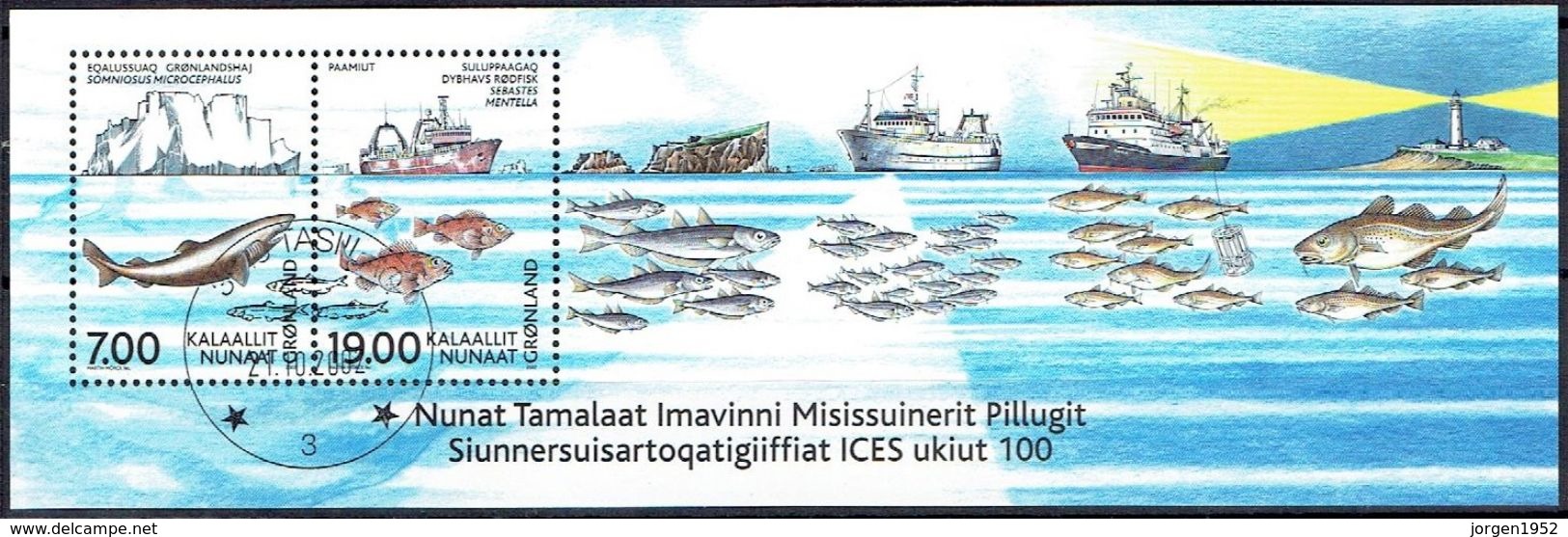 GREENLAND  # FROM 2002 STAMPWORLD  386-87 - Gebraucht