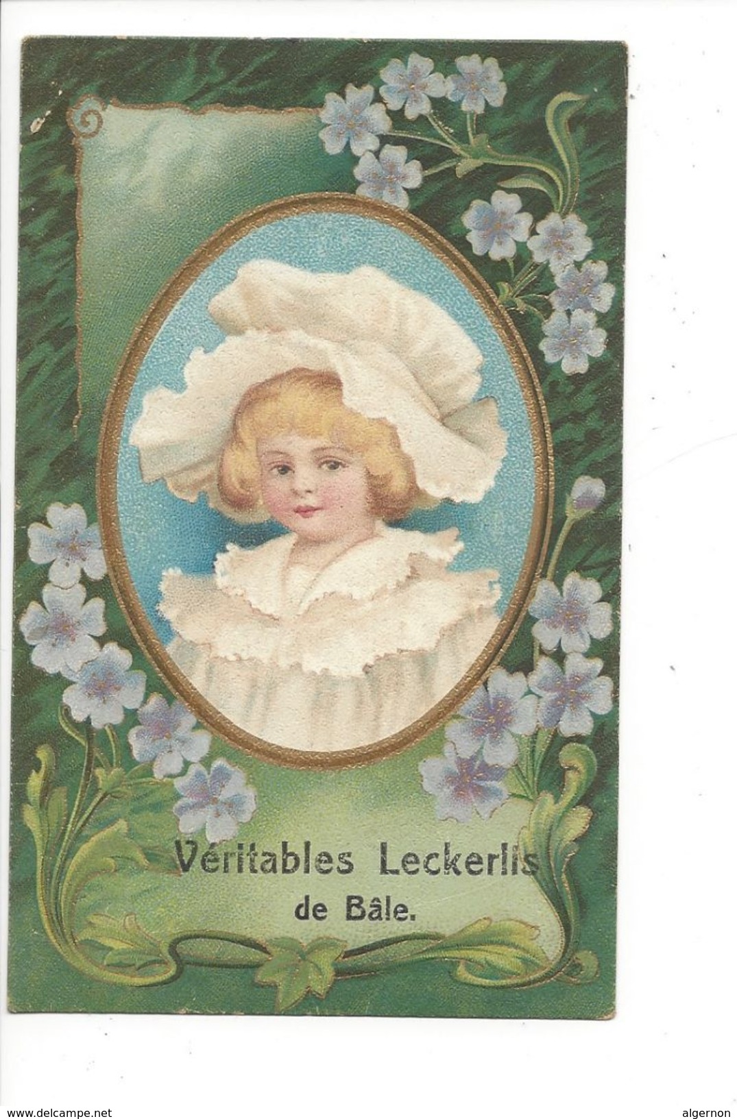 17393 -  Pub Véritables Leckerlis De Bâle 1915 - Basilea