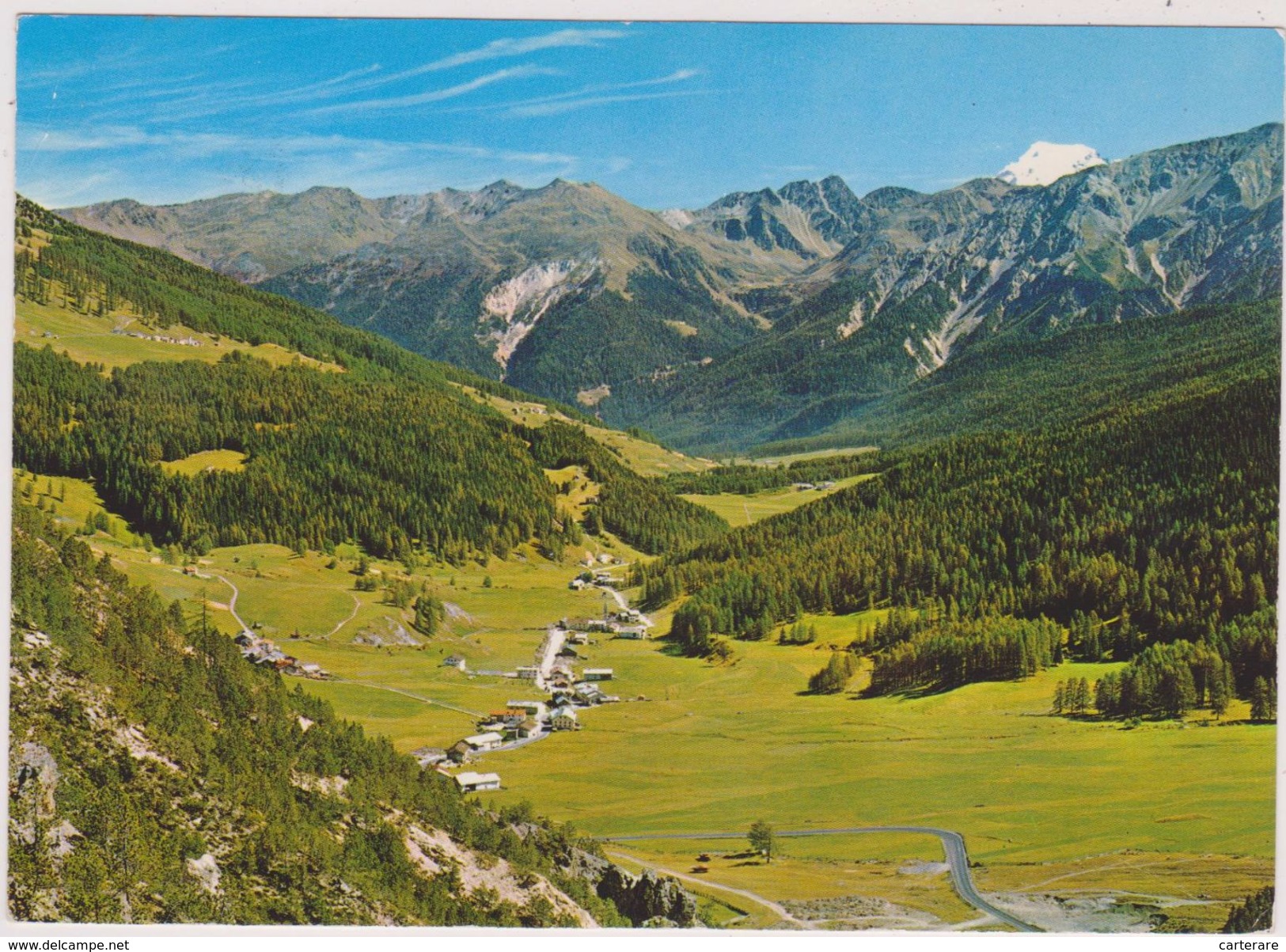 Suisse,helvetia,swiss,schweiz,svizzera,switzerland ,GRISONS,TSCHIERV,VAL MUSTAIR,VUE AERIENNE - Tschierv