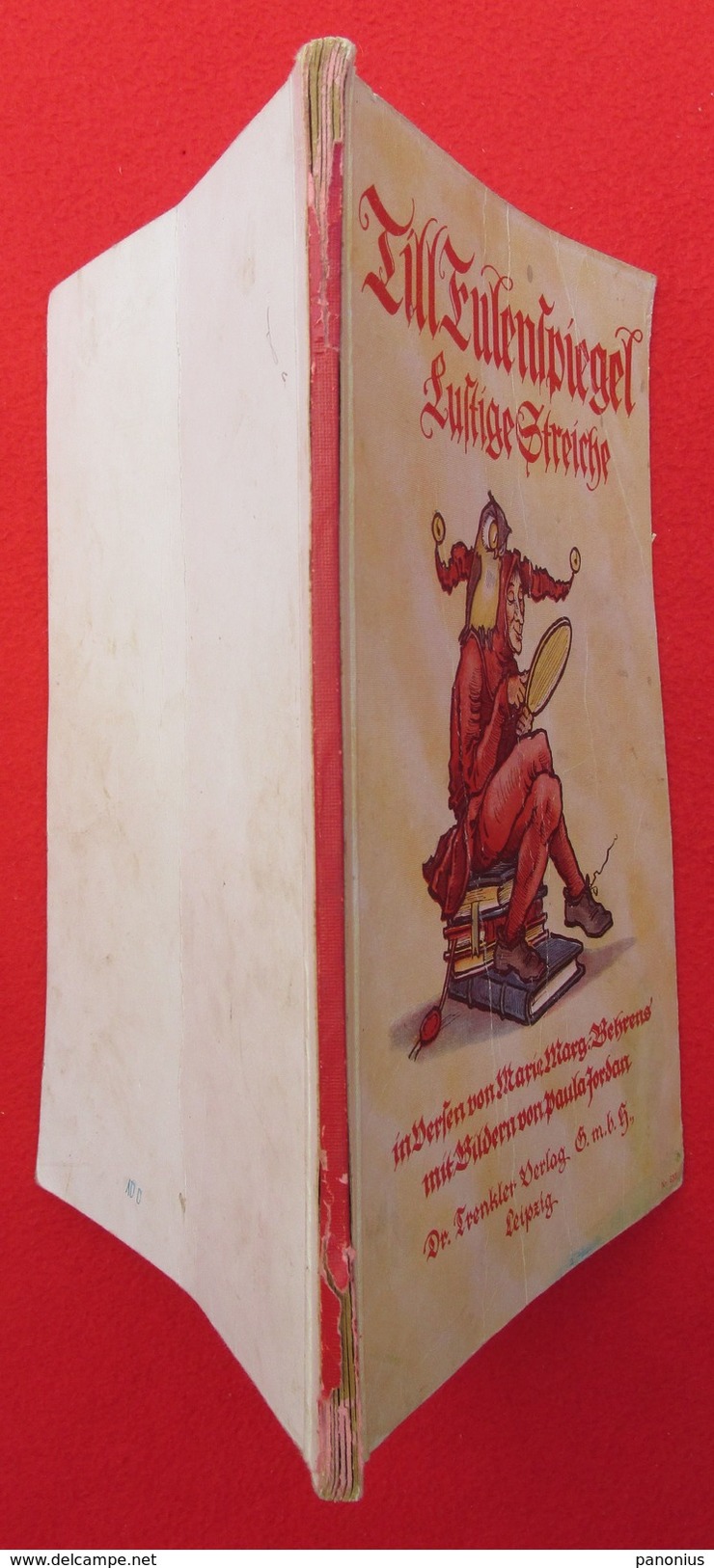TILL EULENSPIEGEL - Picture Book / Bilderbuch, Edition: Trenkler, Leipzig, Germany, Cca 1930. - Picture Book