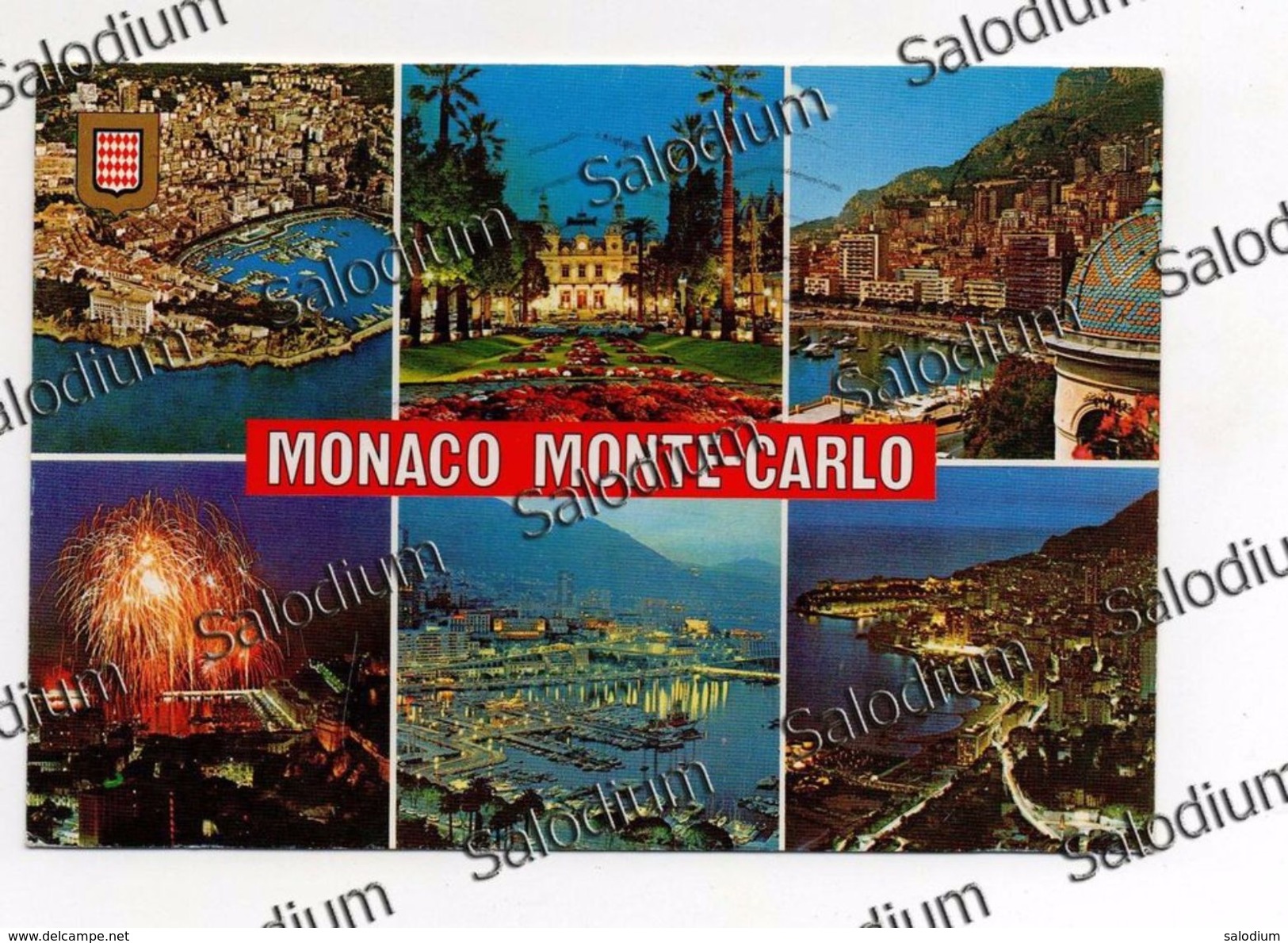 Monaco Monte Carlo - Principato Di Monaco - Circo Cirque Clown Cavallo Horse  - Storia Postale - Briefe U. Dokumente