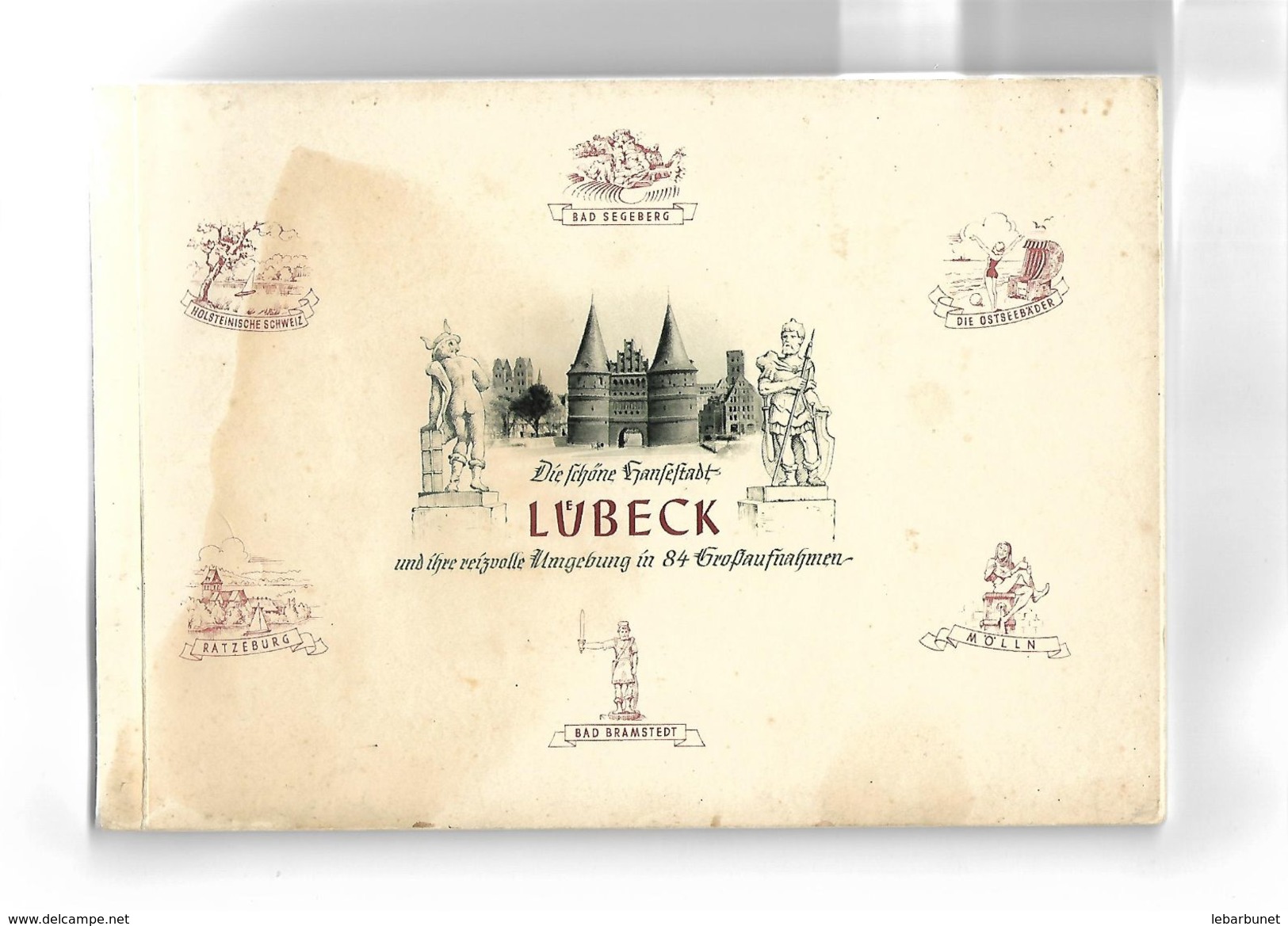 Livre Ville De Lübeck   84 Photos - Livres Anciens