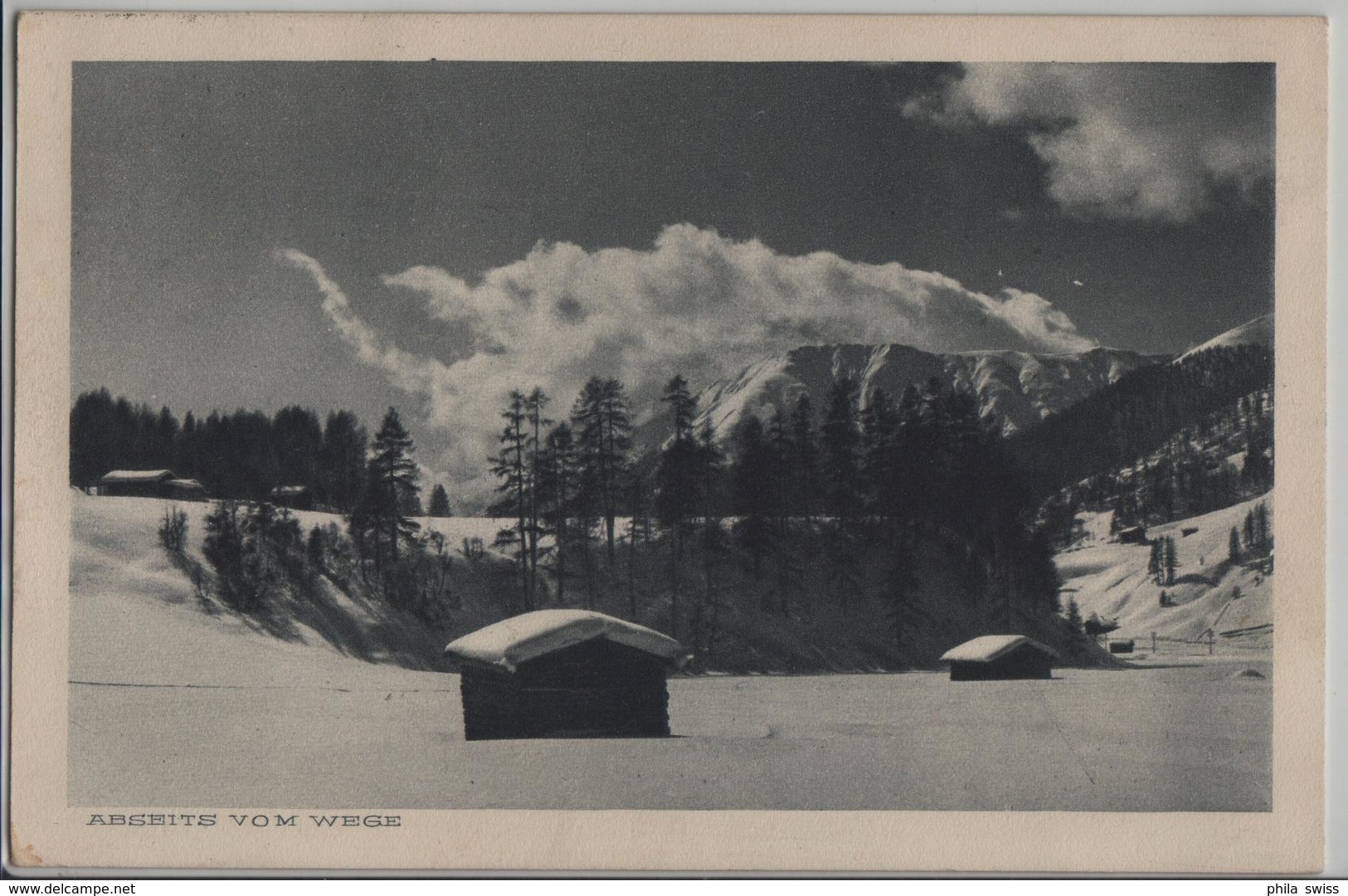 Abseits Vom Wege - Winterlandschaft En Hiver - Photo: E. Meerkämper - Autres & Non Classés