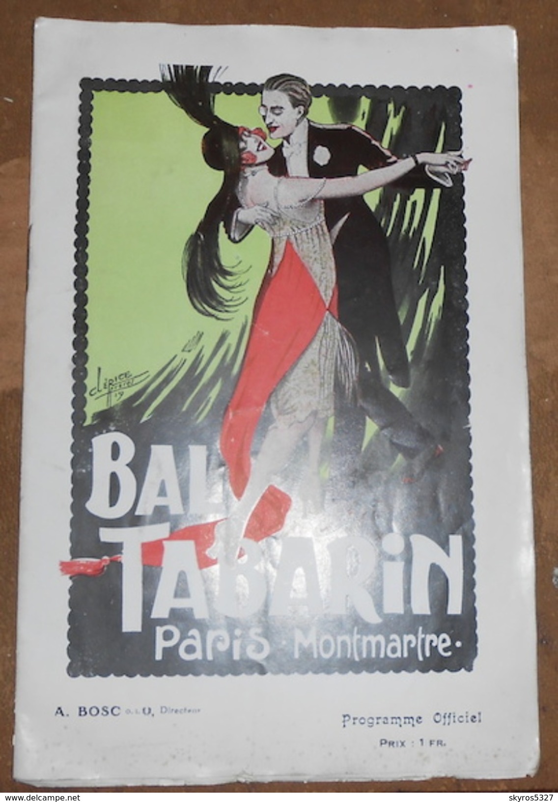 Programme Du Bal Tabarin - Programmes