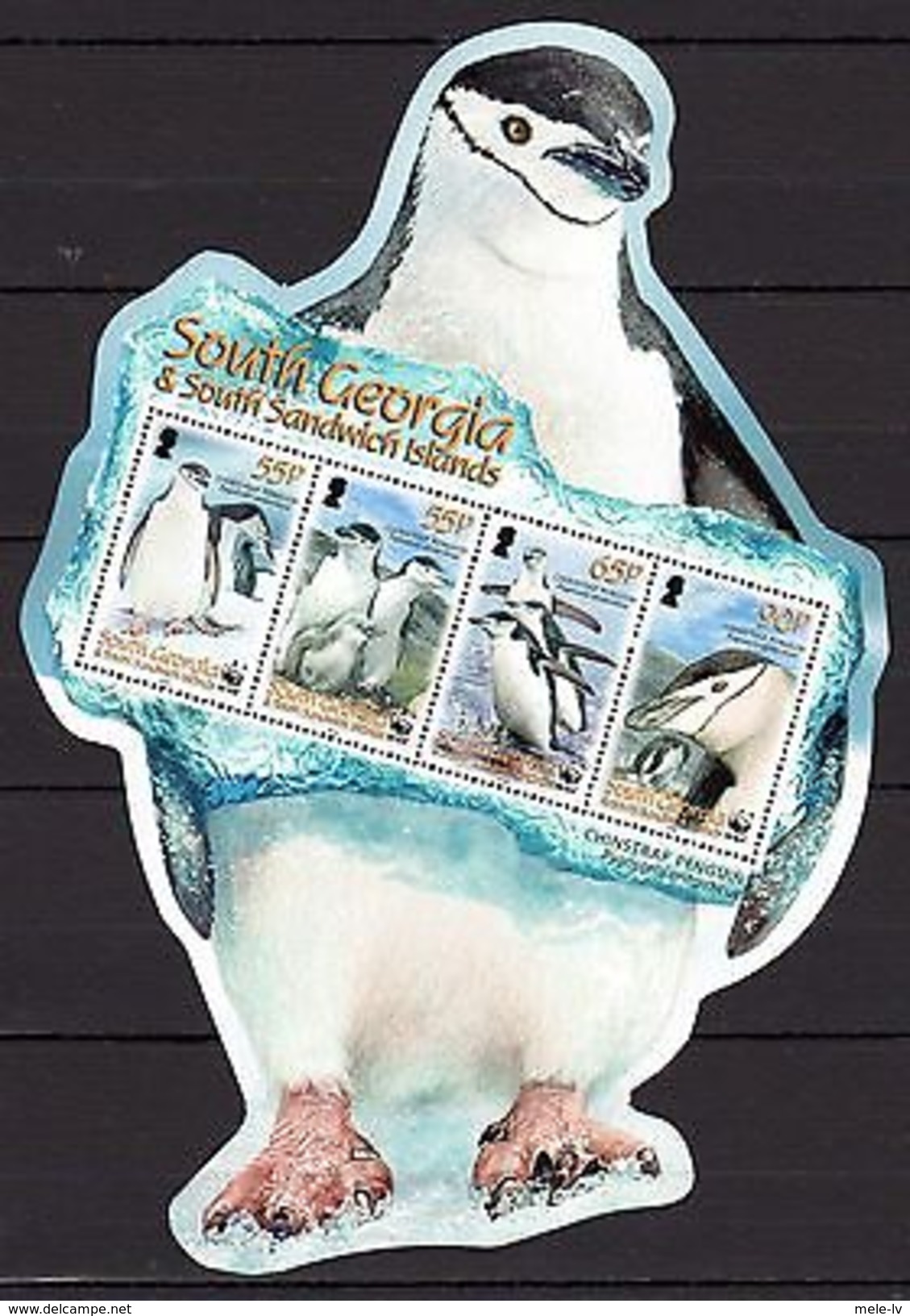 South Georgia 2008 WWF Birds Penguins MNH - Sonstige & Ohne Zuordnung