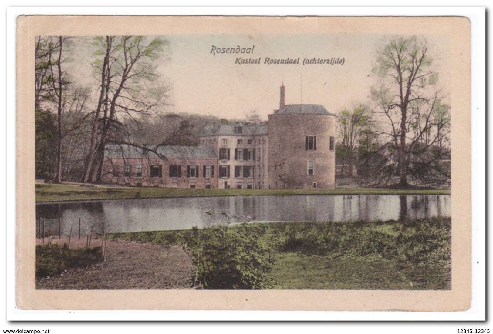 Rosendaal, Kasteel Rosendael ( Beneden Klein Breuklijntje ) - Velp / Rozendaal