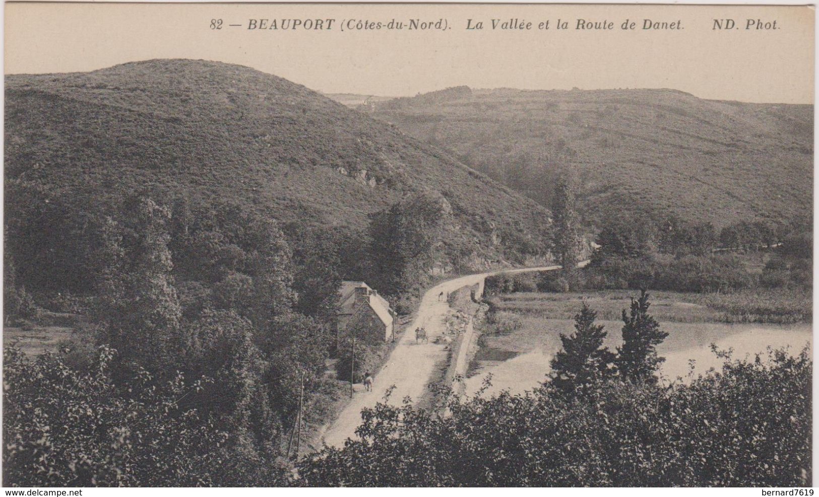 22 Beauport  La Vallee Et La Route De  Danet - Autres & Non Classés