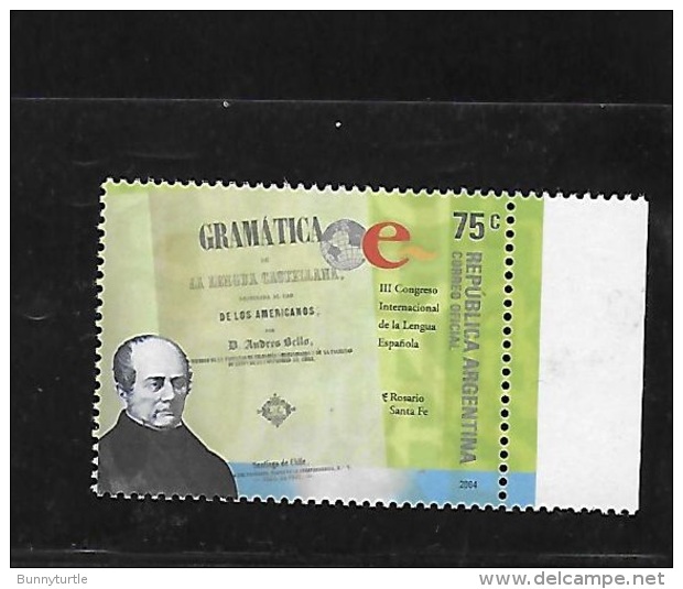 Argentina 2004 Third Int'l Spanish Language Congress Rosario MNH - Ungebraucht