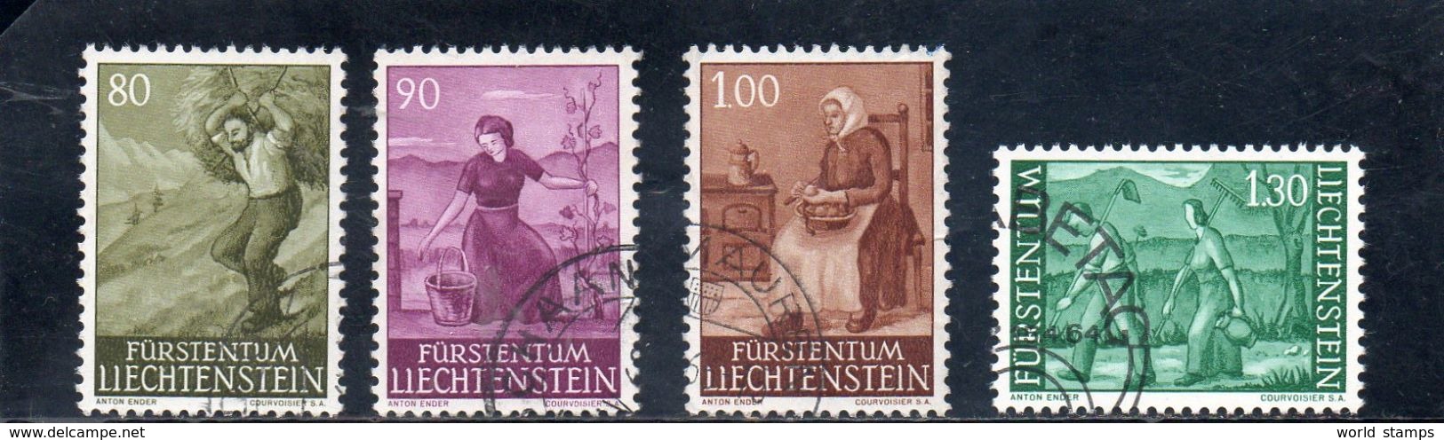 LIECHTENSTEIN 1959 O - Oblitérés