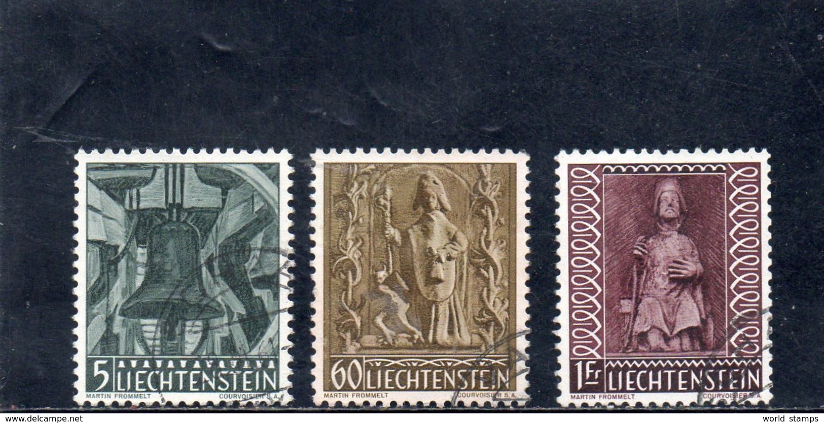 LIECHTENSTEIN 1959 O - Oblitérés