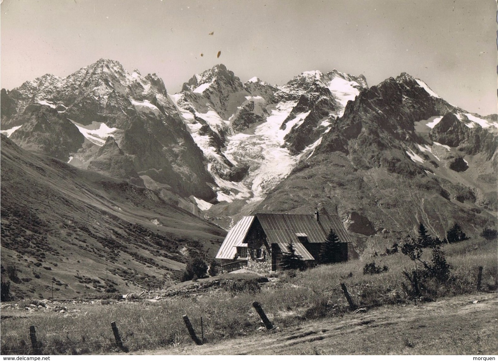 25320. Postal COL De LAUTARET (Hautes Alpes), Paisaje Alpestre, Glacier De L'Homme - Otros & Sin Clasificación