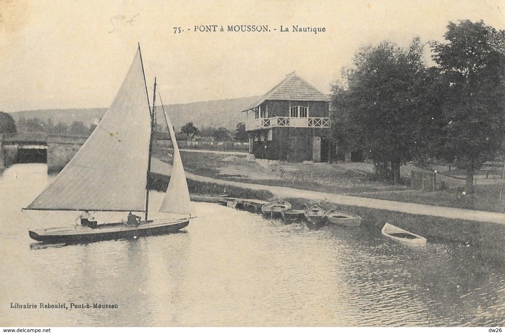 Voile - Pont-à-Mousson - Société La Nautique, Voilier - Librairie Reboulet - Sailing