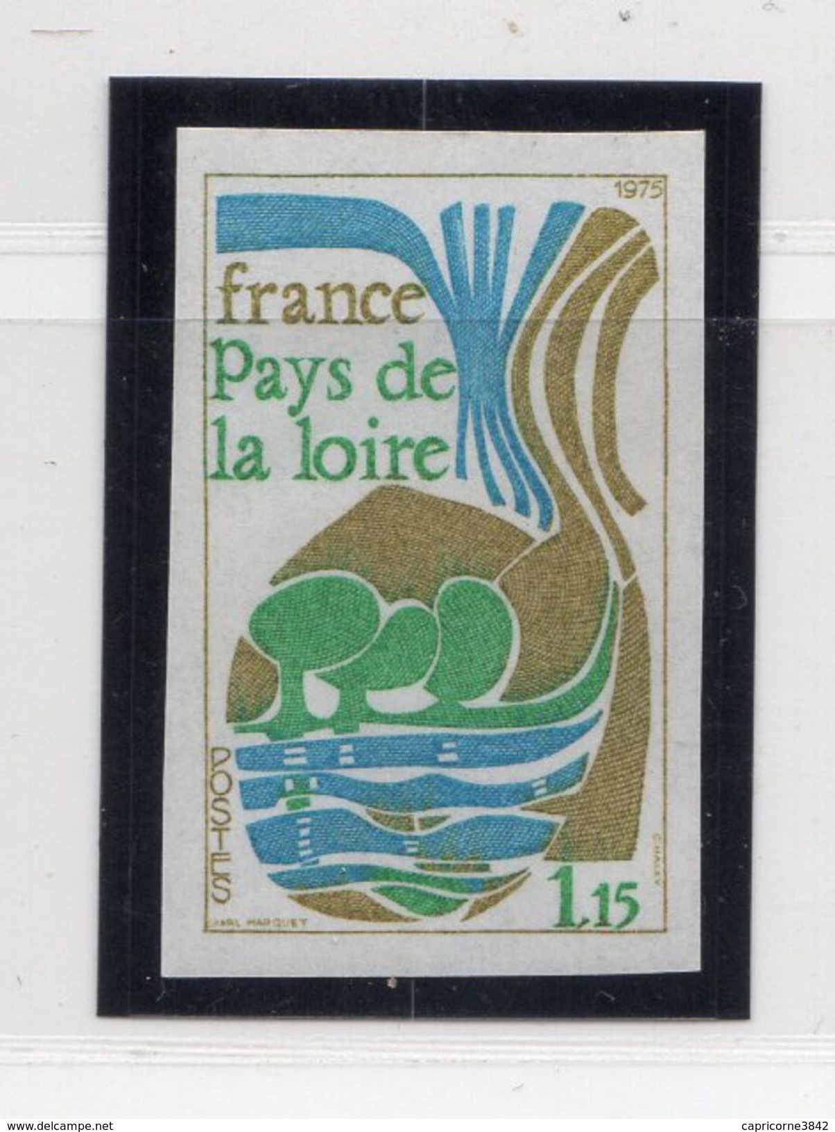 1975 - Timbres Série "Régions" PAYS DE LOIRE" N° 1849 - Non Dentelé - Neuf - Neufs