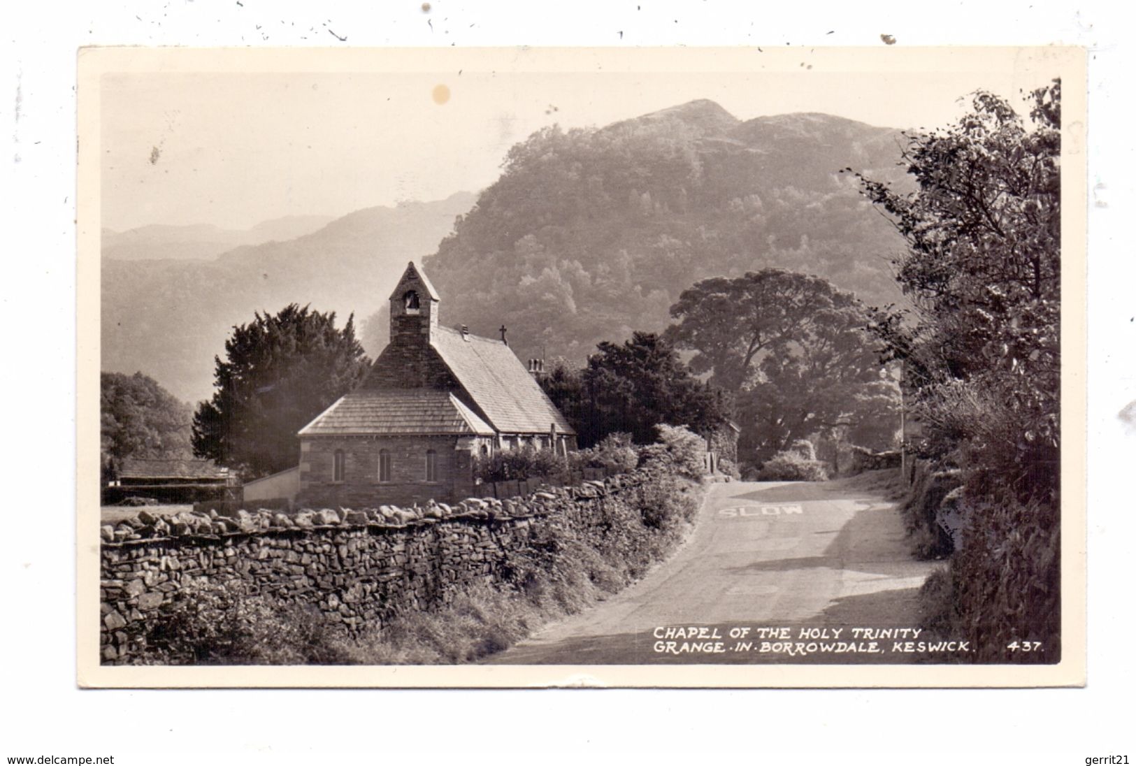 UK - ENGLAND - CUMBERLAND - BORROWDALE, Chapel, 1961 - Borrowdale