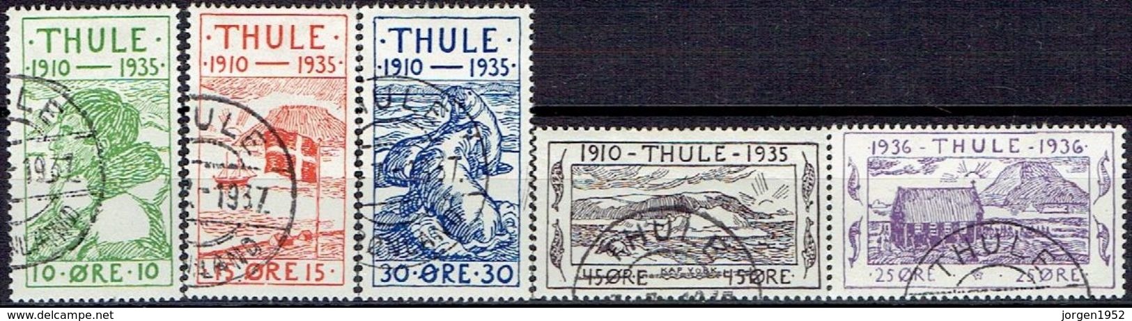 GREENLAND # THULE STAMPS FROM 1935-36 - Thule