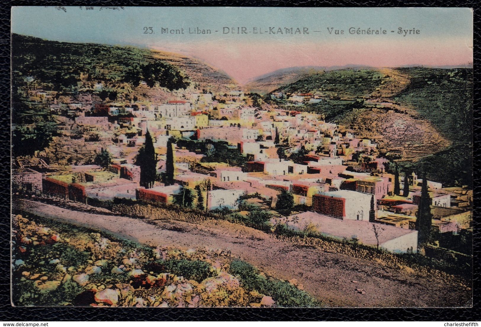 MONT LIBAN  - DEIR EL KAMAR - Vue Générale - Syrie - RARE ! - Liban