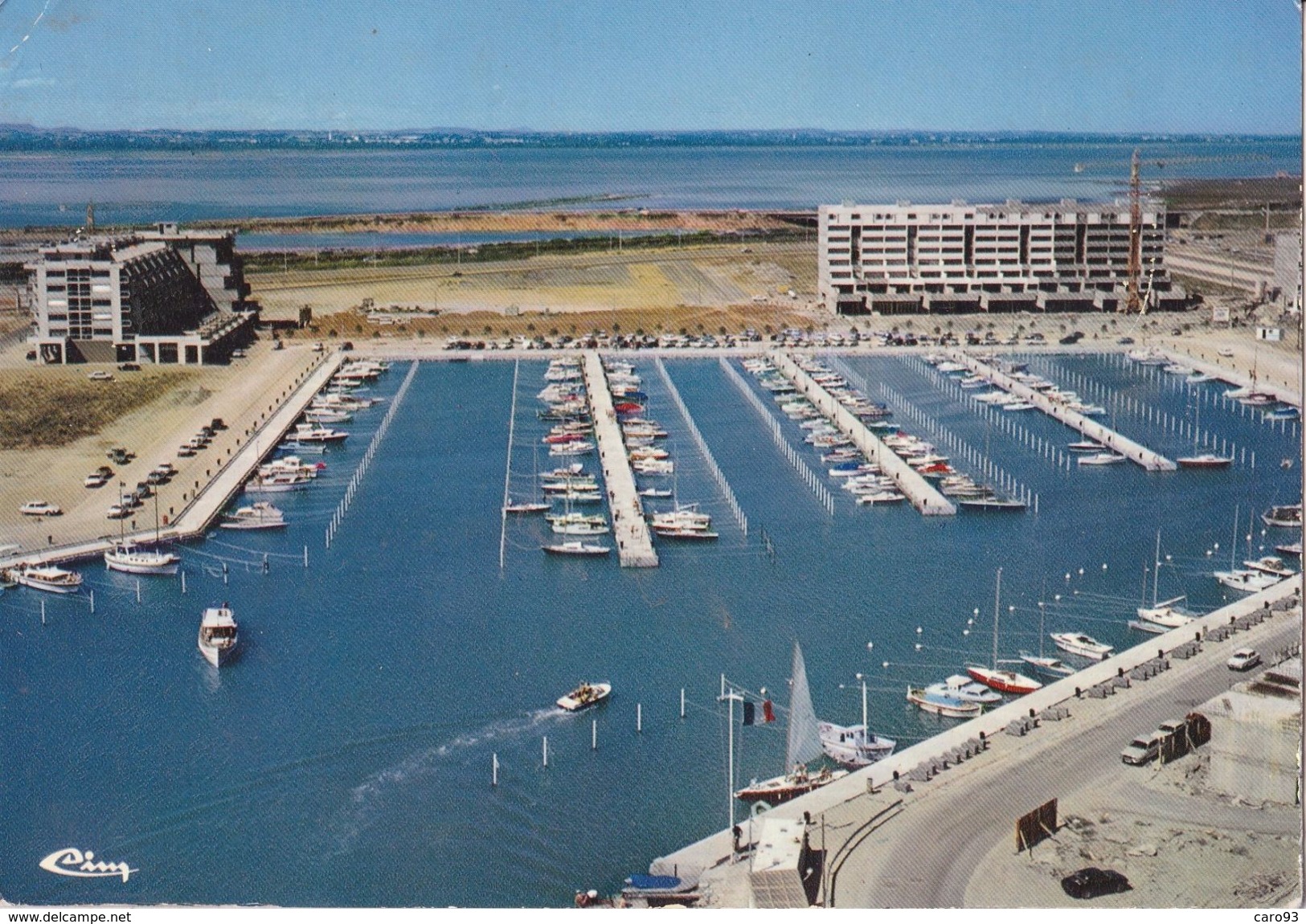 Carnon Vue Aérienne Le Port - Autres & Non Classés