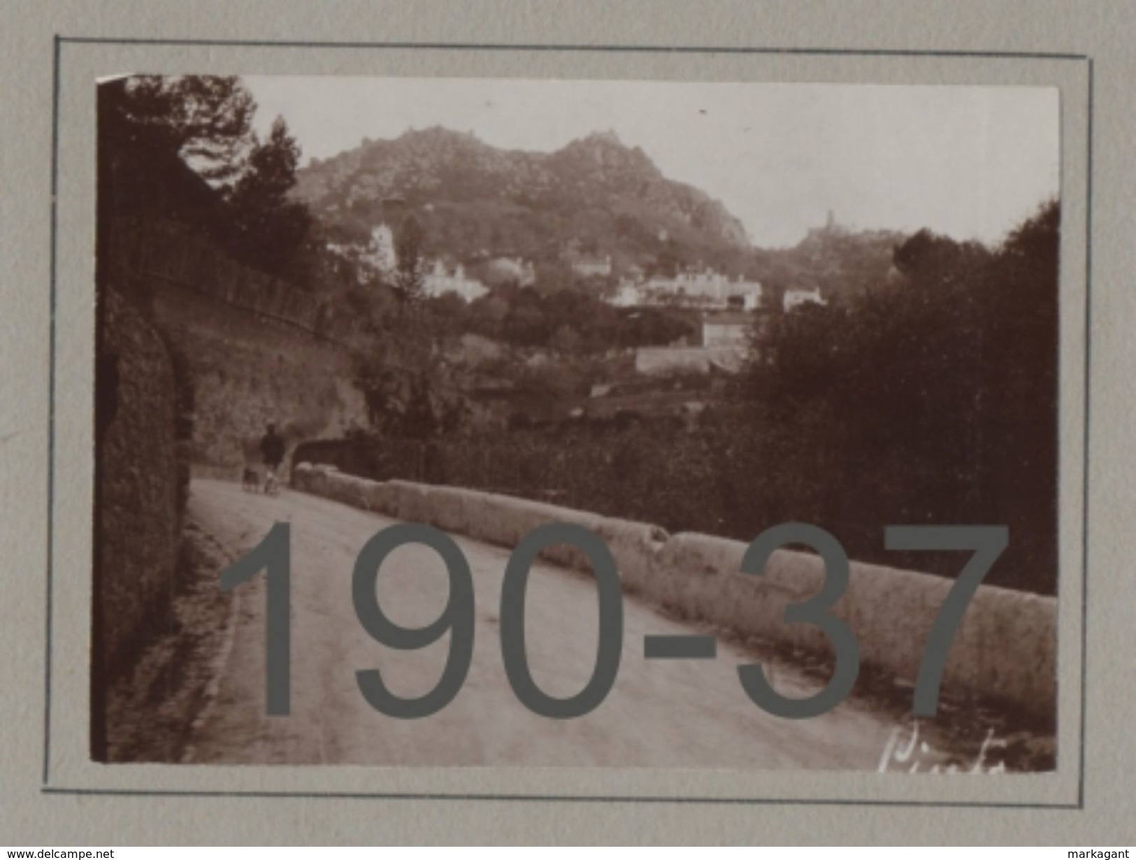 SINTRA PORTUGAL: REAL PHOTO April / May 1906 - Luoghi